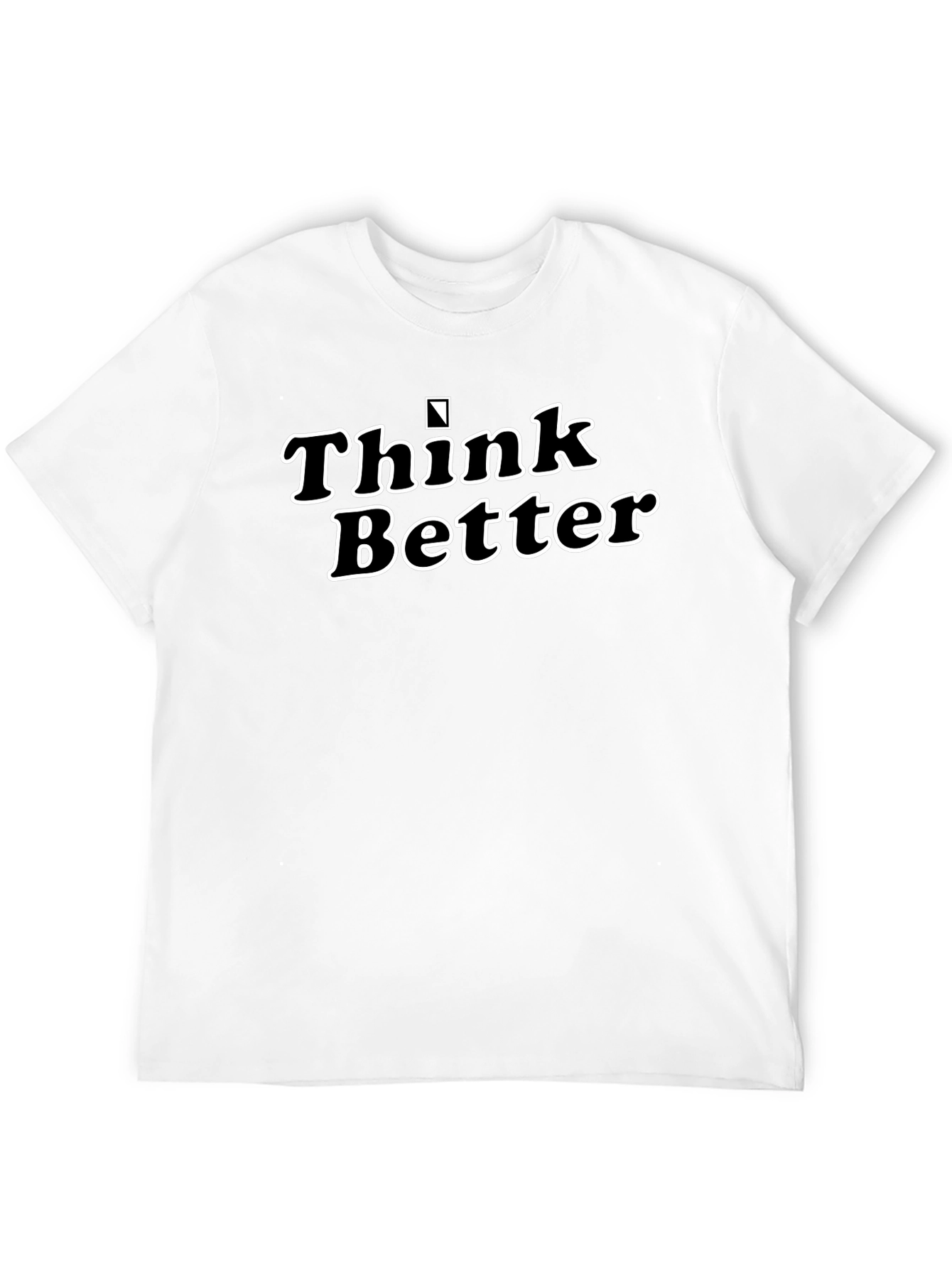 Black Think Better Black Graphic Tee view 12