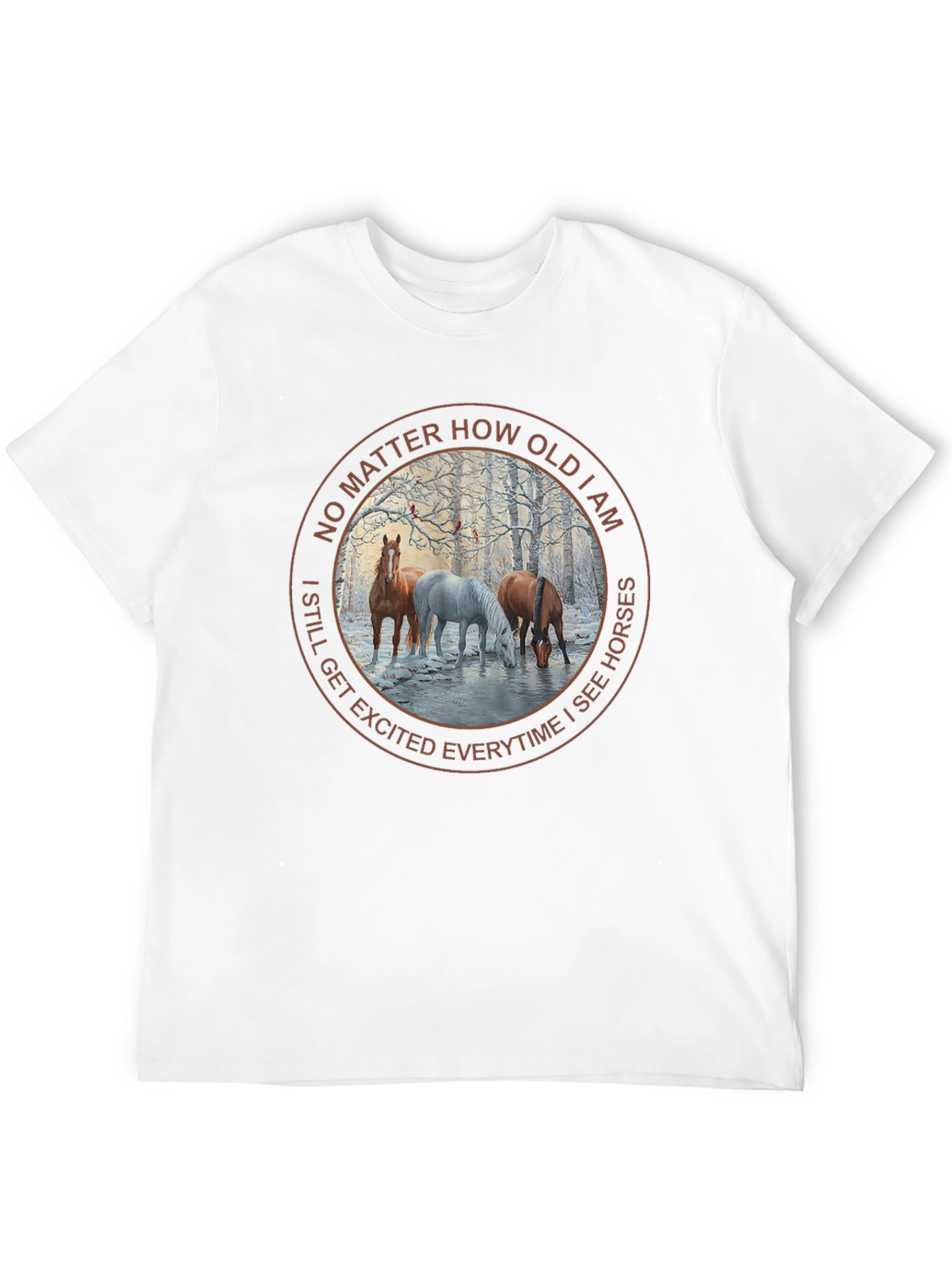 Black Horse Lover T-Shirt - No Matter How Old view 12