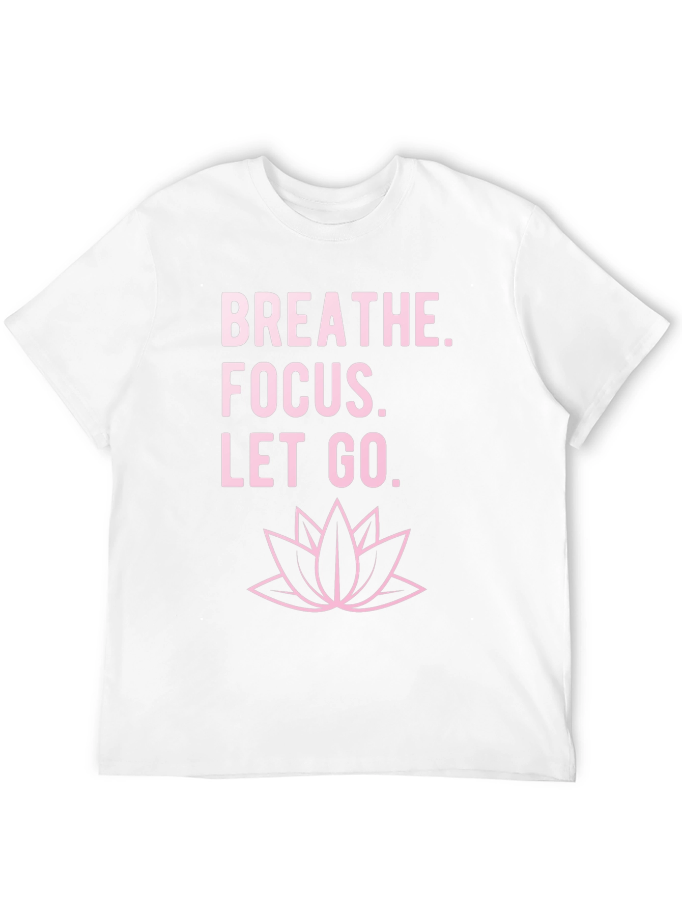 Black Breathe Focus Let Go T-Shirt - Black view 12