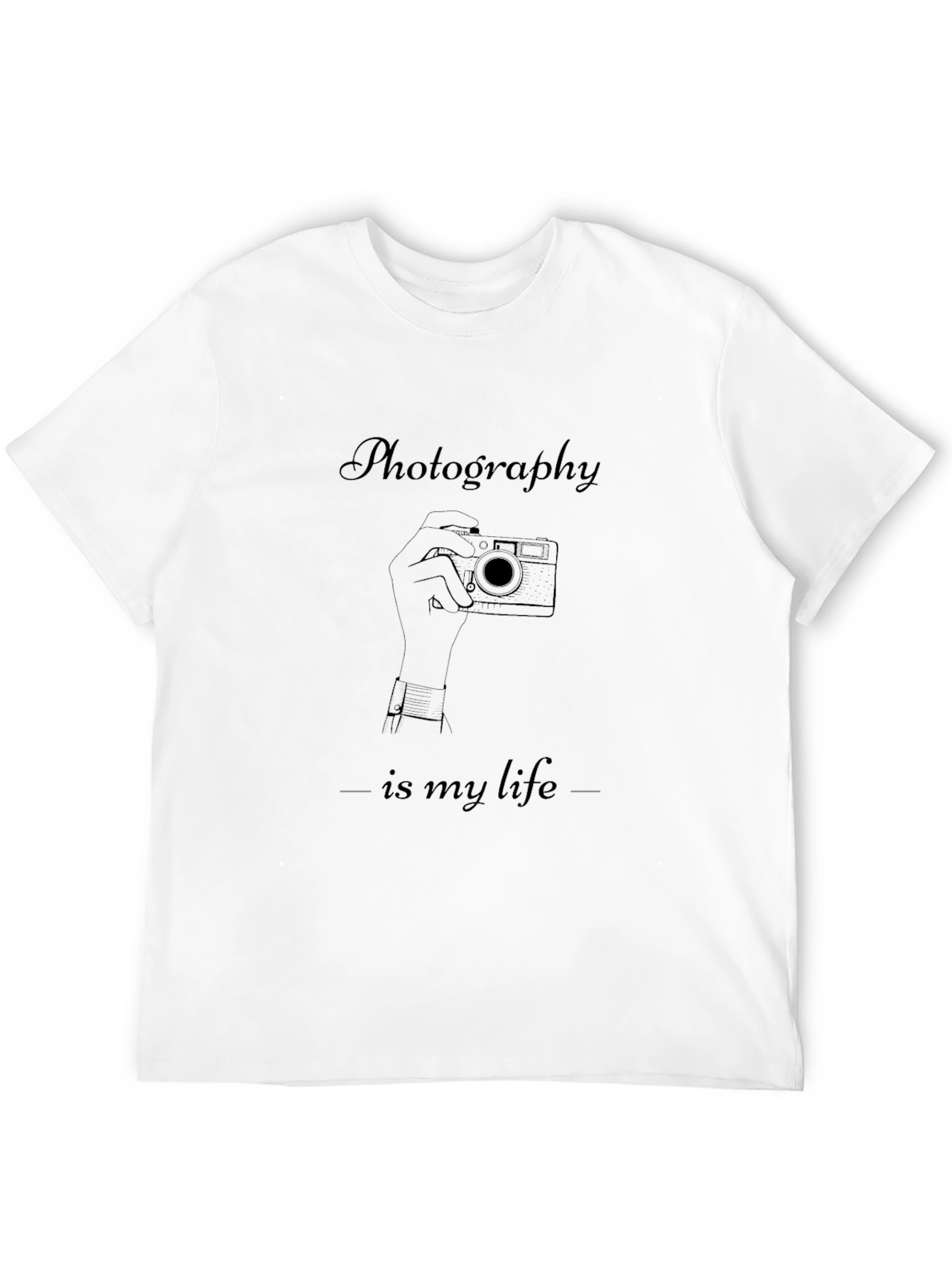 Black Photography is My Life Black T-Shirt view 12