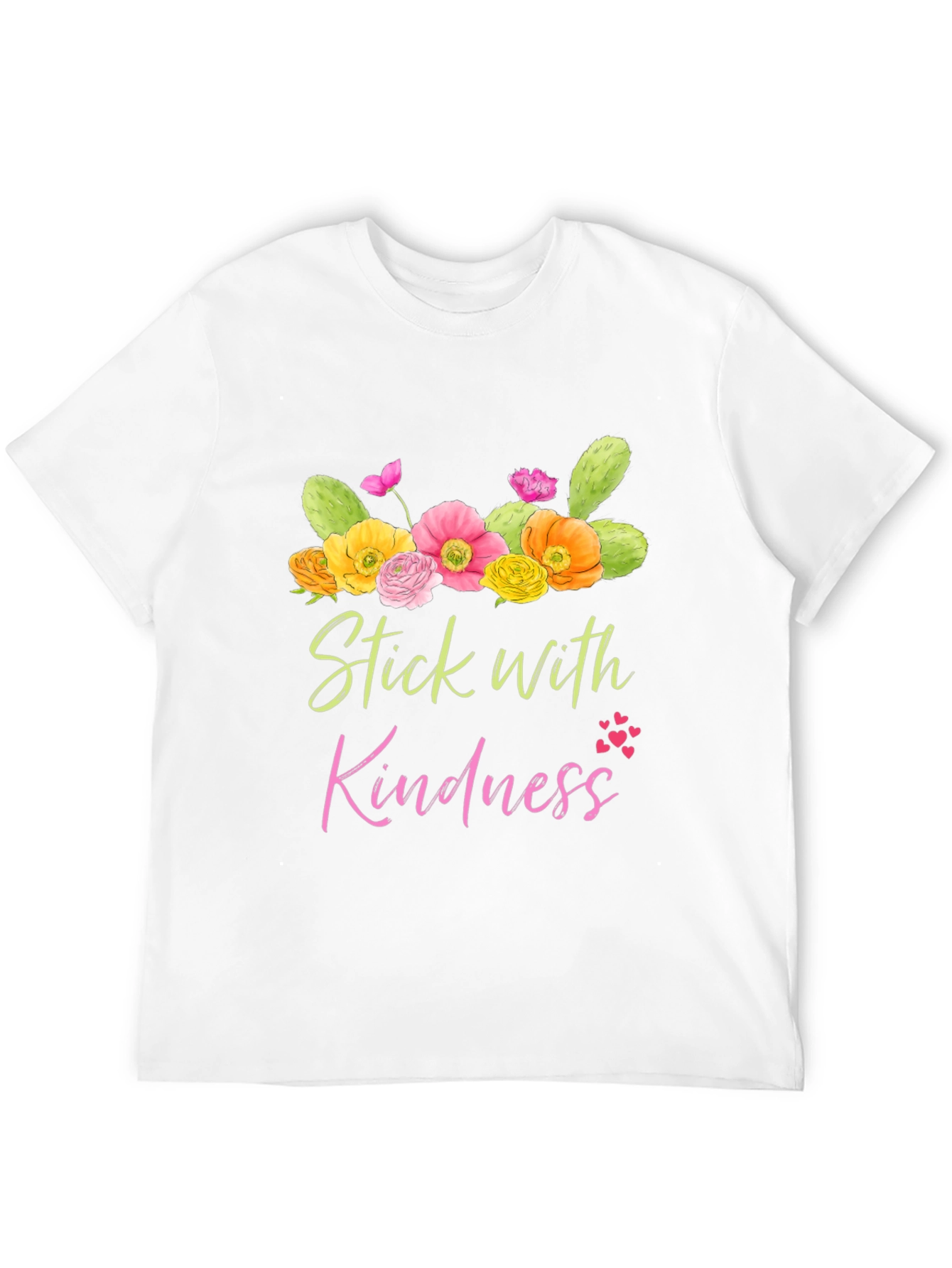 Black Stick with Kindness Graphic Tee view 12