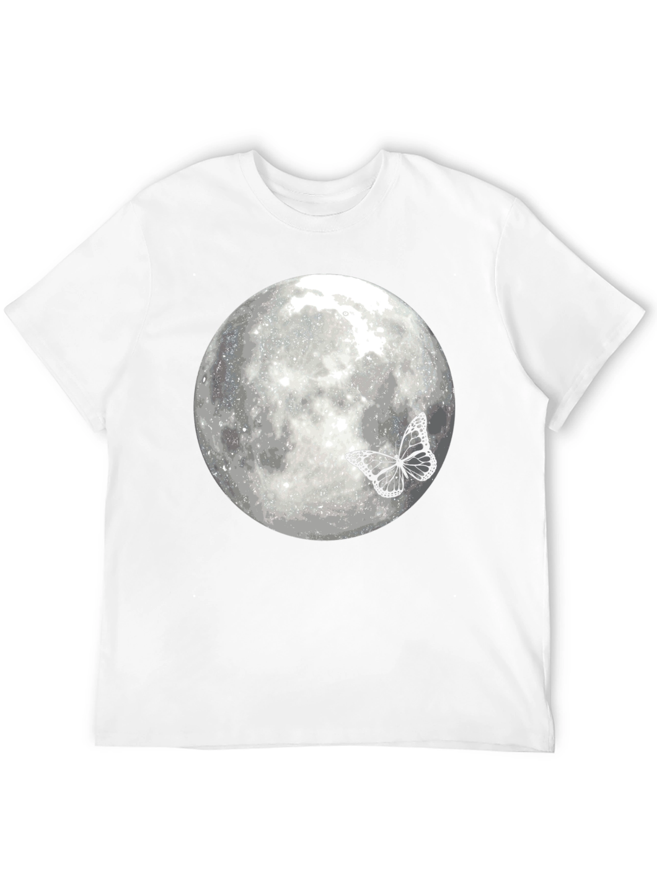 Black Moon Butterfly Graphic Tee view 12