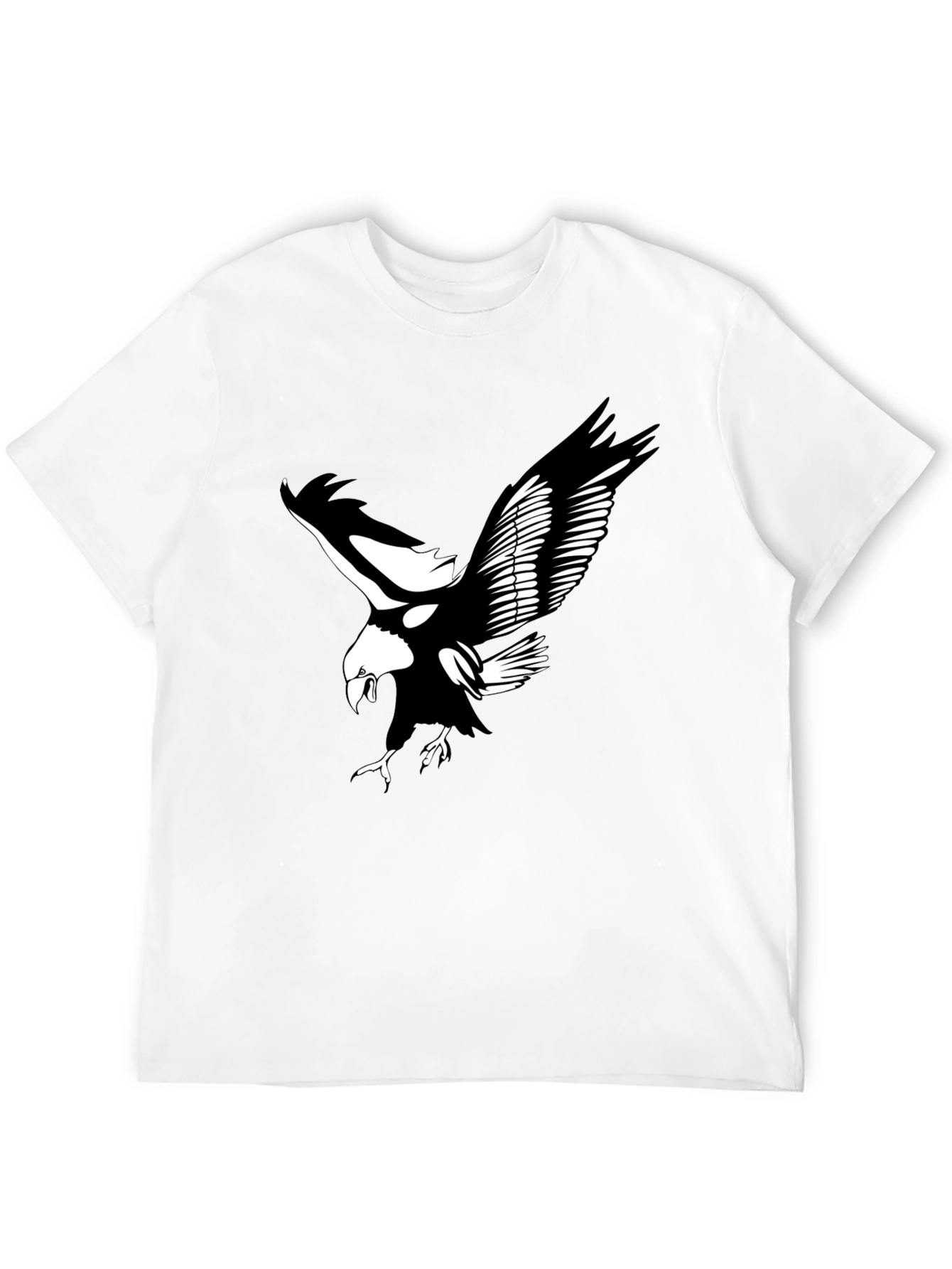 Black Black Eagle Graphic Tee | Bold & Stylish Men's T-Shirt view 12