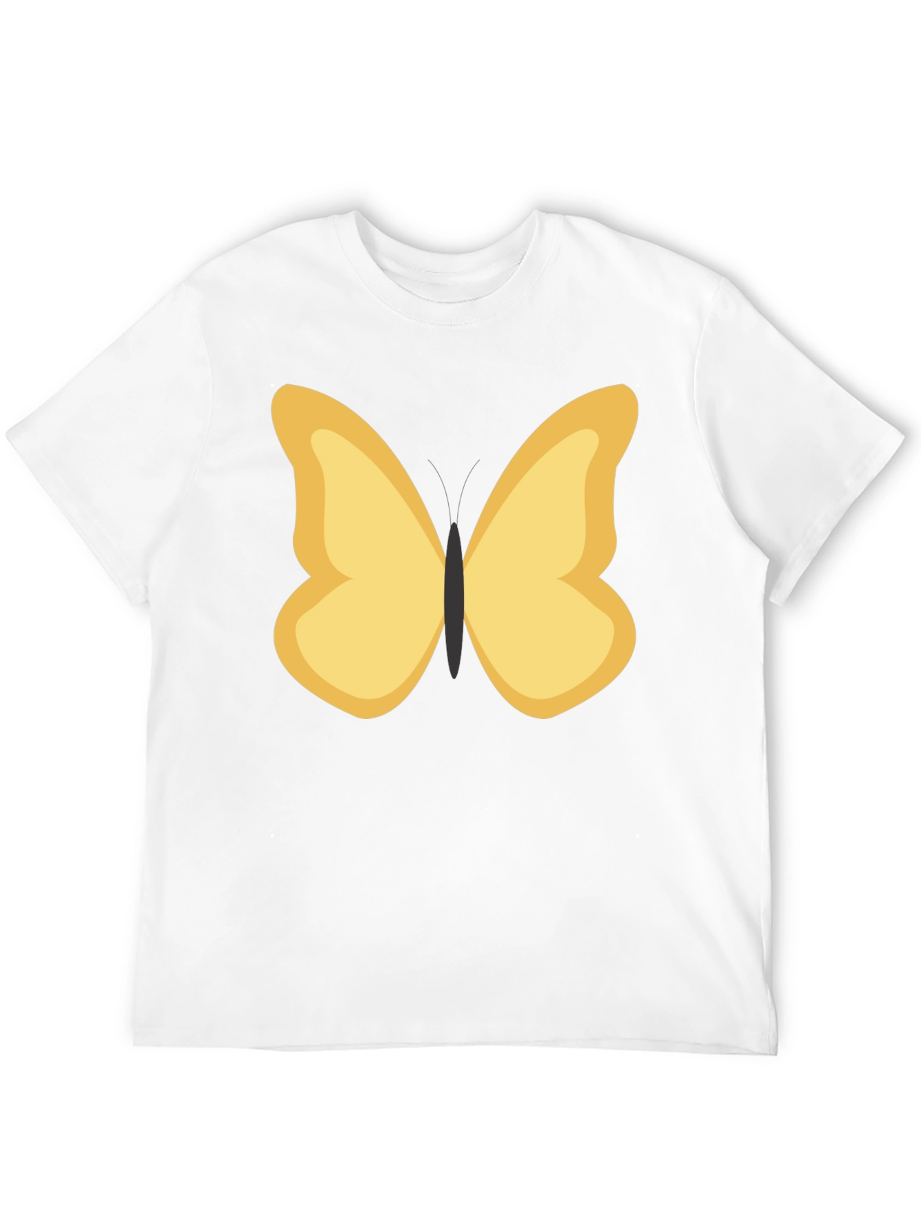 Black Butterfly Graphic Tee - Stylish Casual Wear view 12