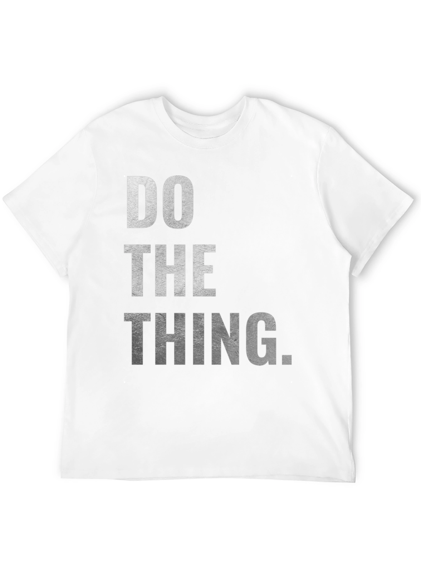 Black Do The Thing T-Shirt - Motivational Graphic Tee view 12