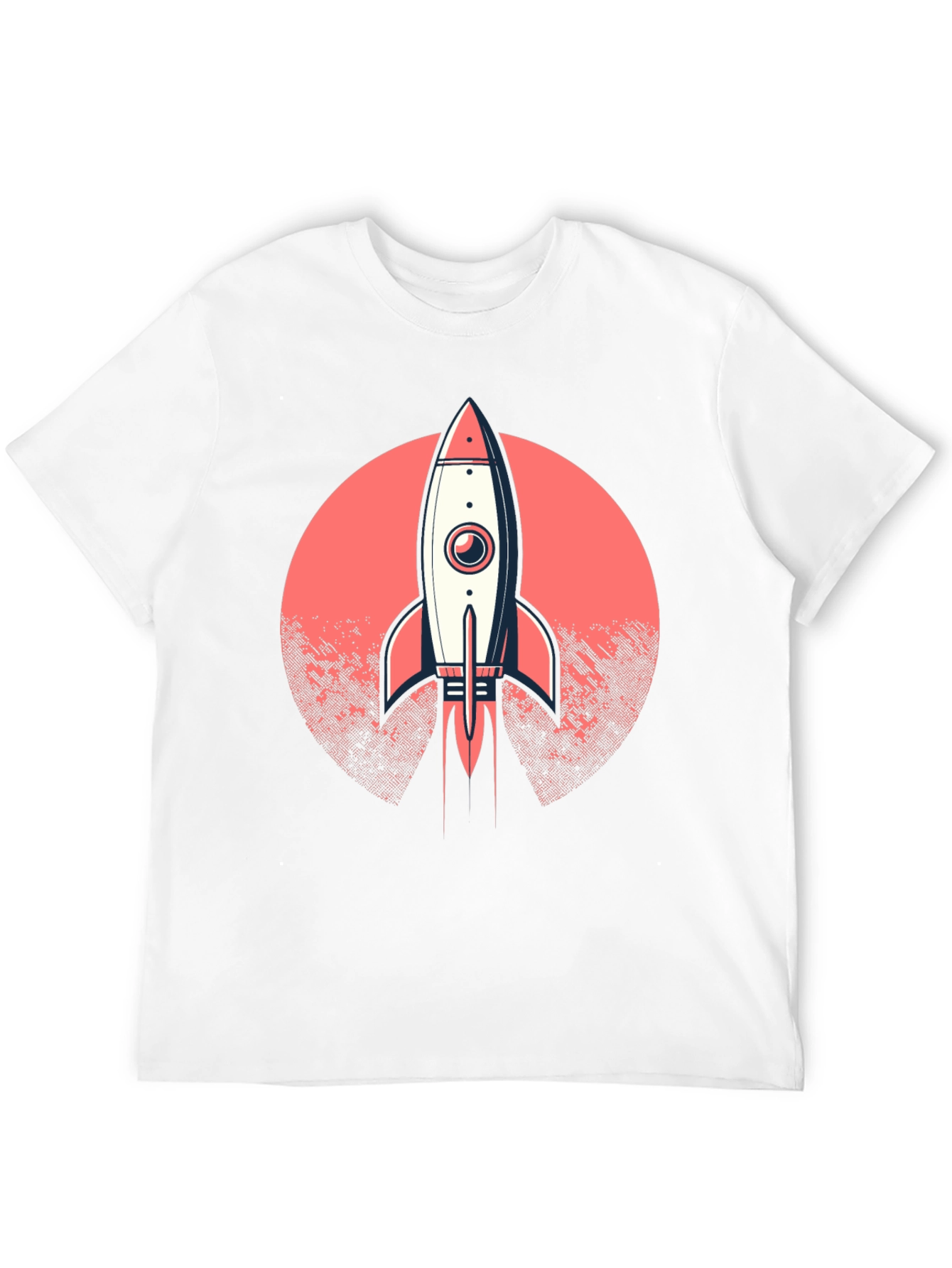 Black Rocket Launch Graphic T-Shirt - Black view 12