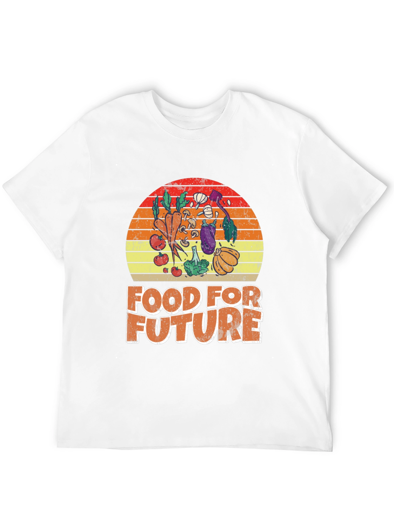 Black Food for Future Graphic T-Shirt view 12