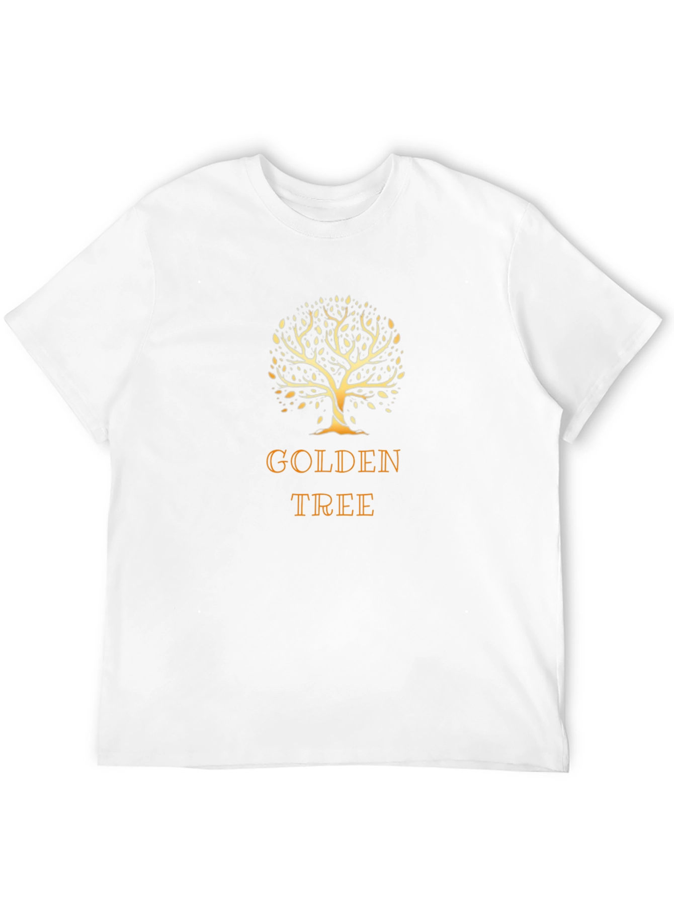 Black Golden Tree Graphic T-Shirt - Stylish Unisex Tee view 12