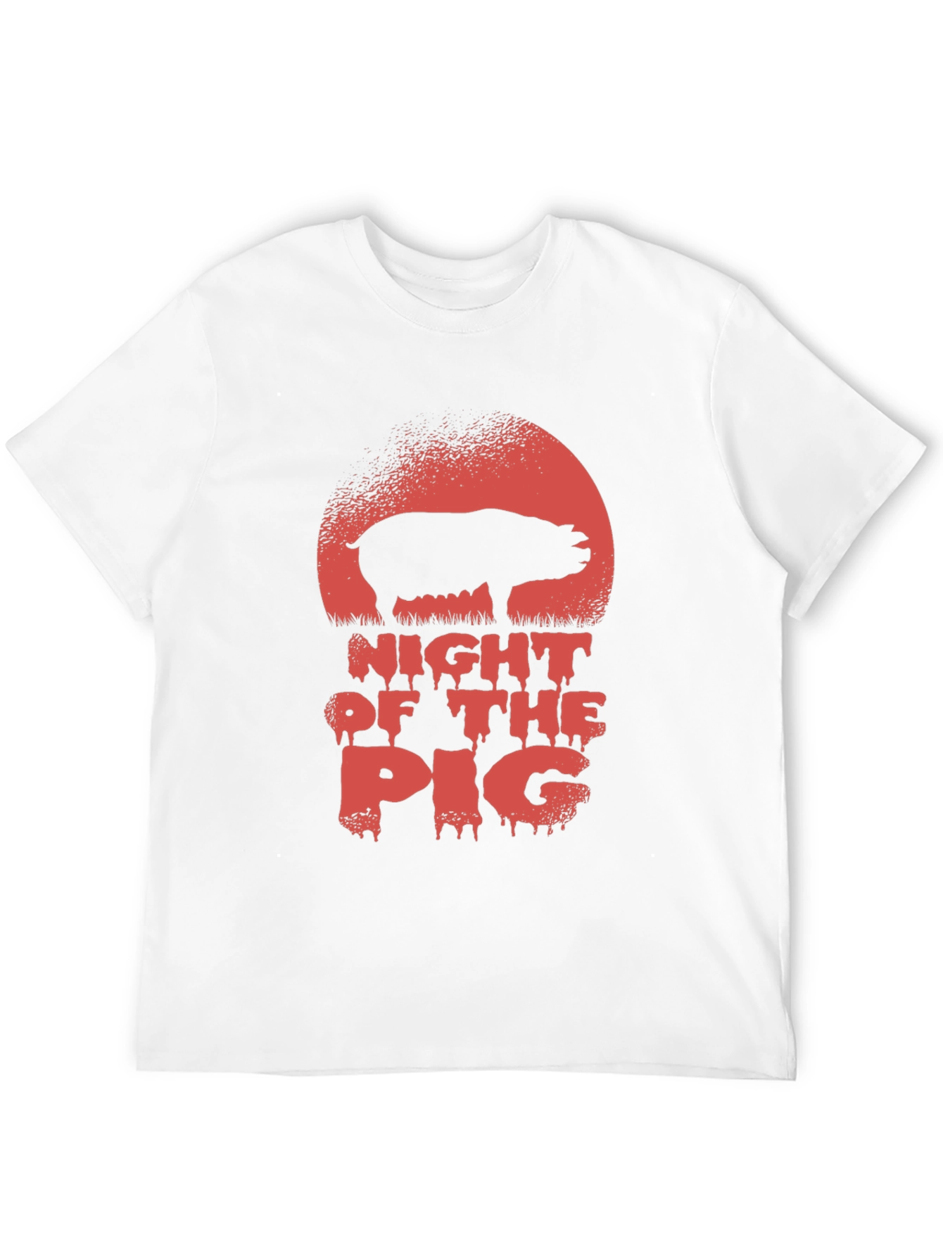 Black Night of the Pig Graphic Tee view 12