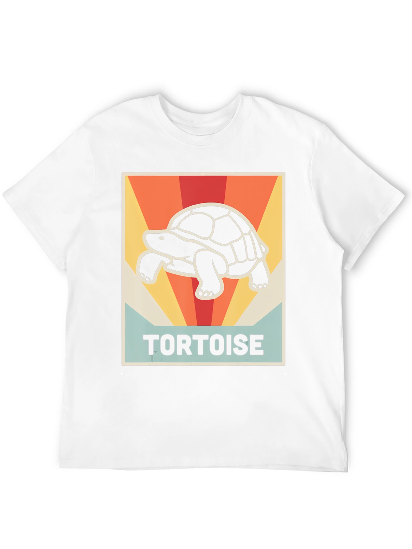 Black Retro Tortoise Graphic Tee - Vintage Style Shirt view 12