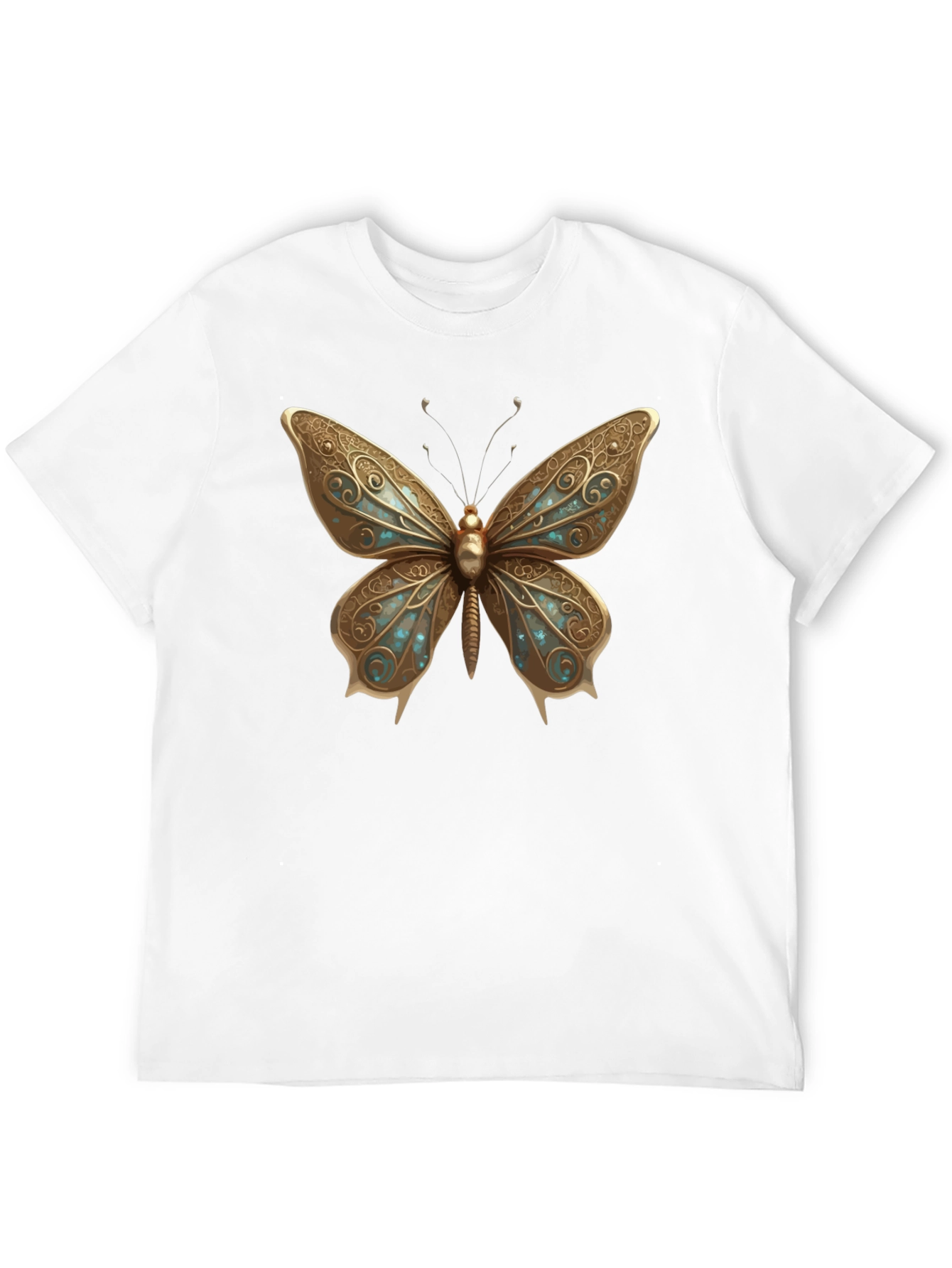 Black Butterfly Graphic Tee - Stylish Menswear view 12