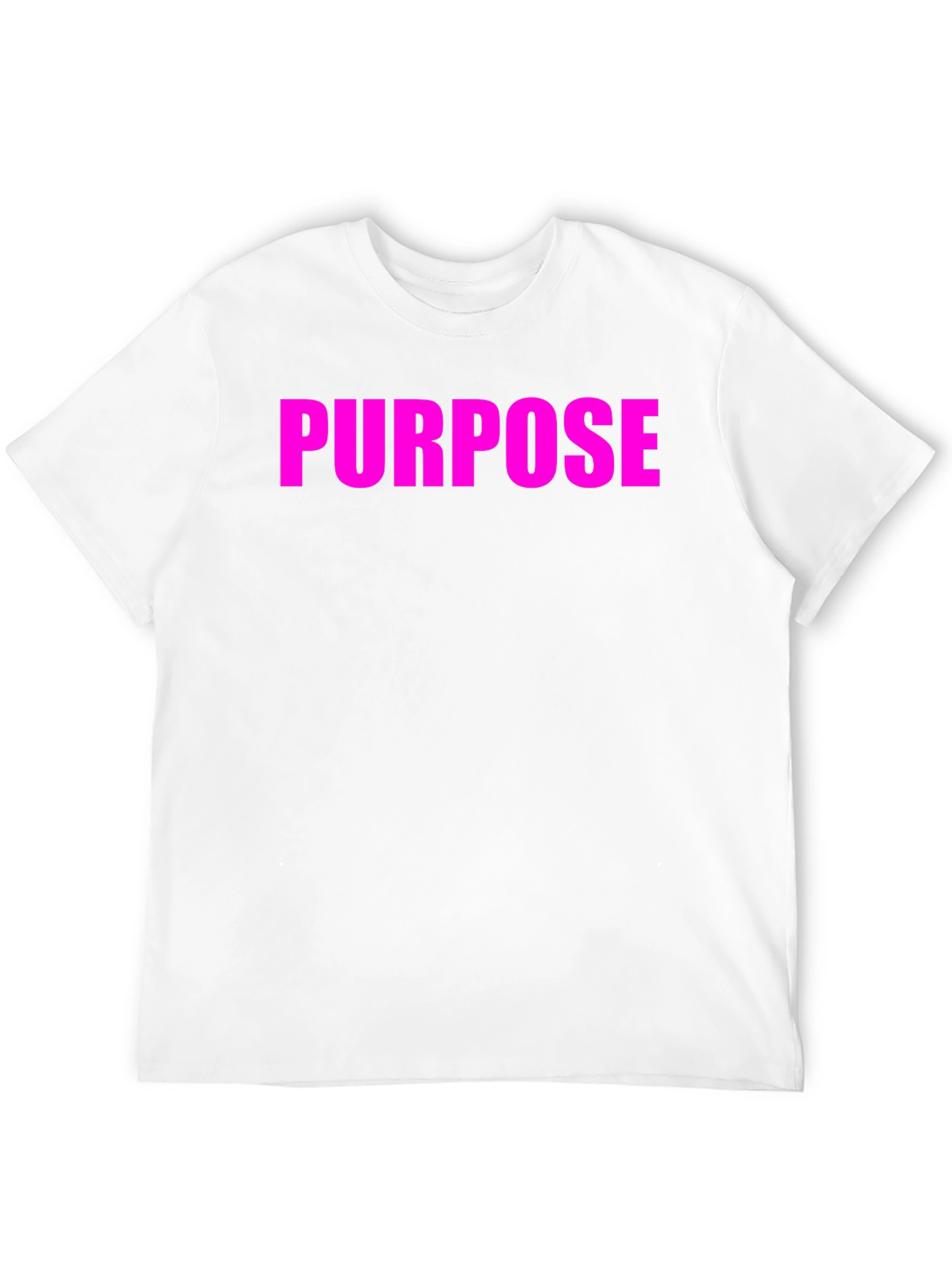 Black Purpose Tee - Bold Statement T-Shirt view 12
