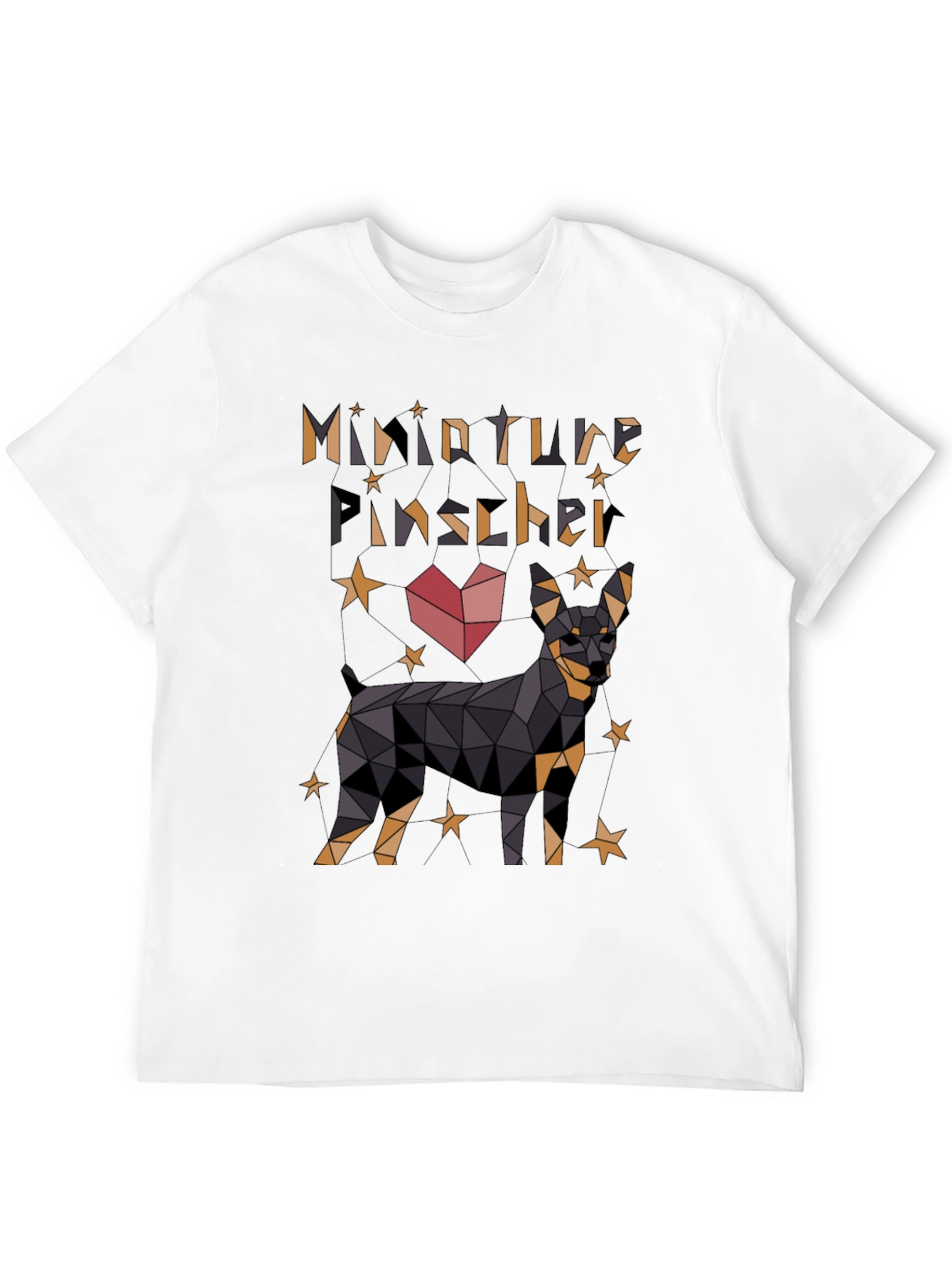 Black Miniature Pinscher Graphic Tee view 12