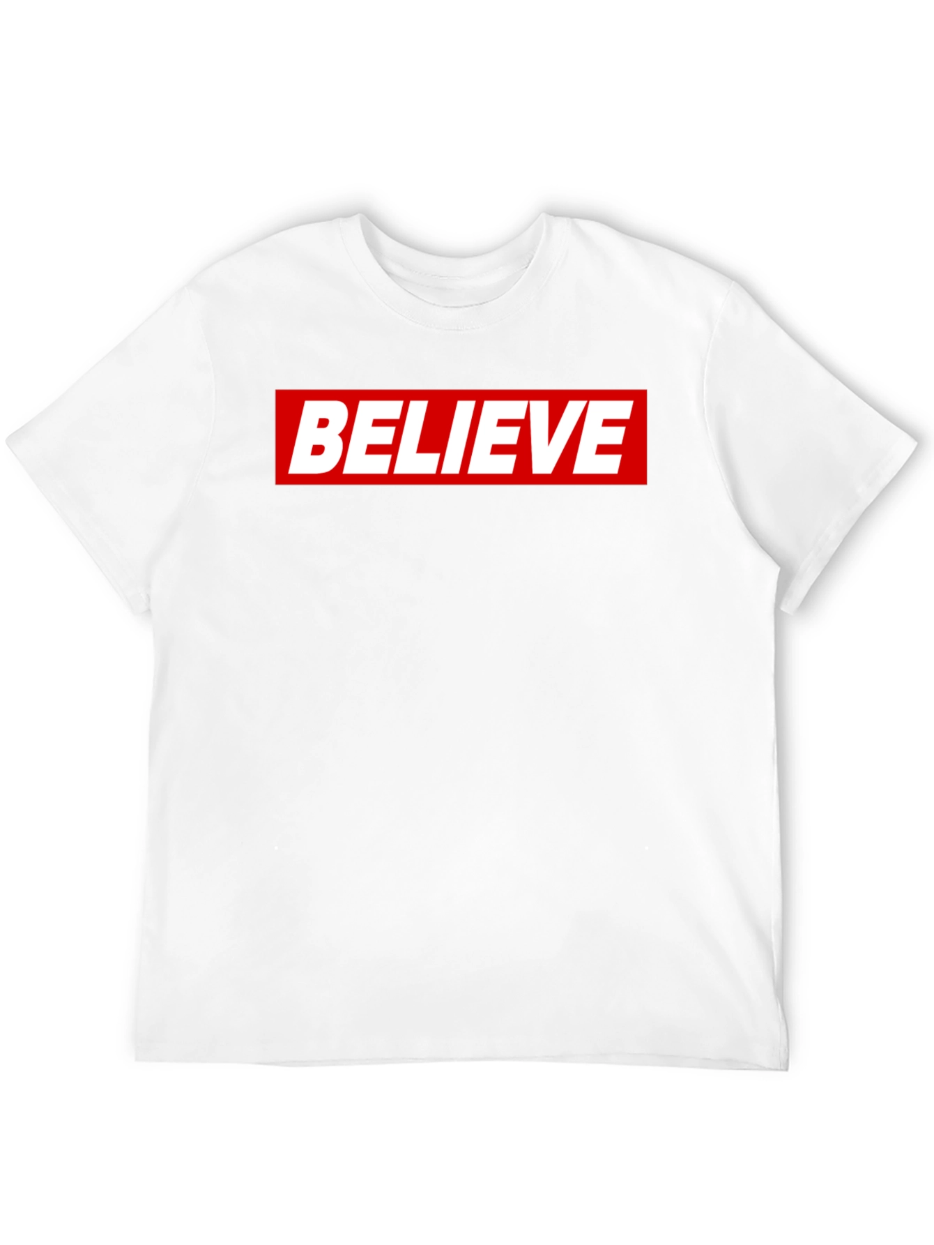 Believe Graphic Tee - Classic Crew Neck - 12