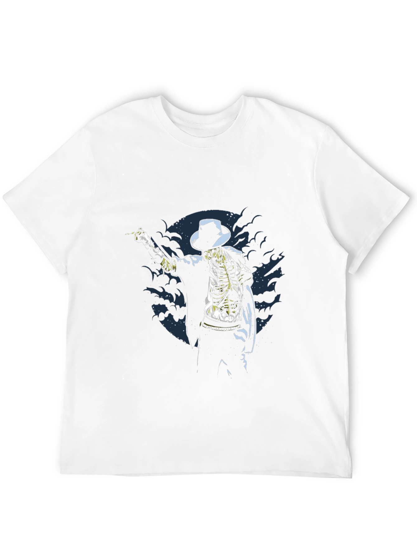 Black Skeleton Michael Jackson T-Shirt - Thriller Dance Tee view 12