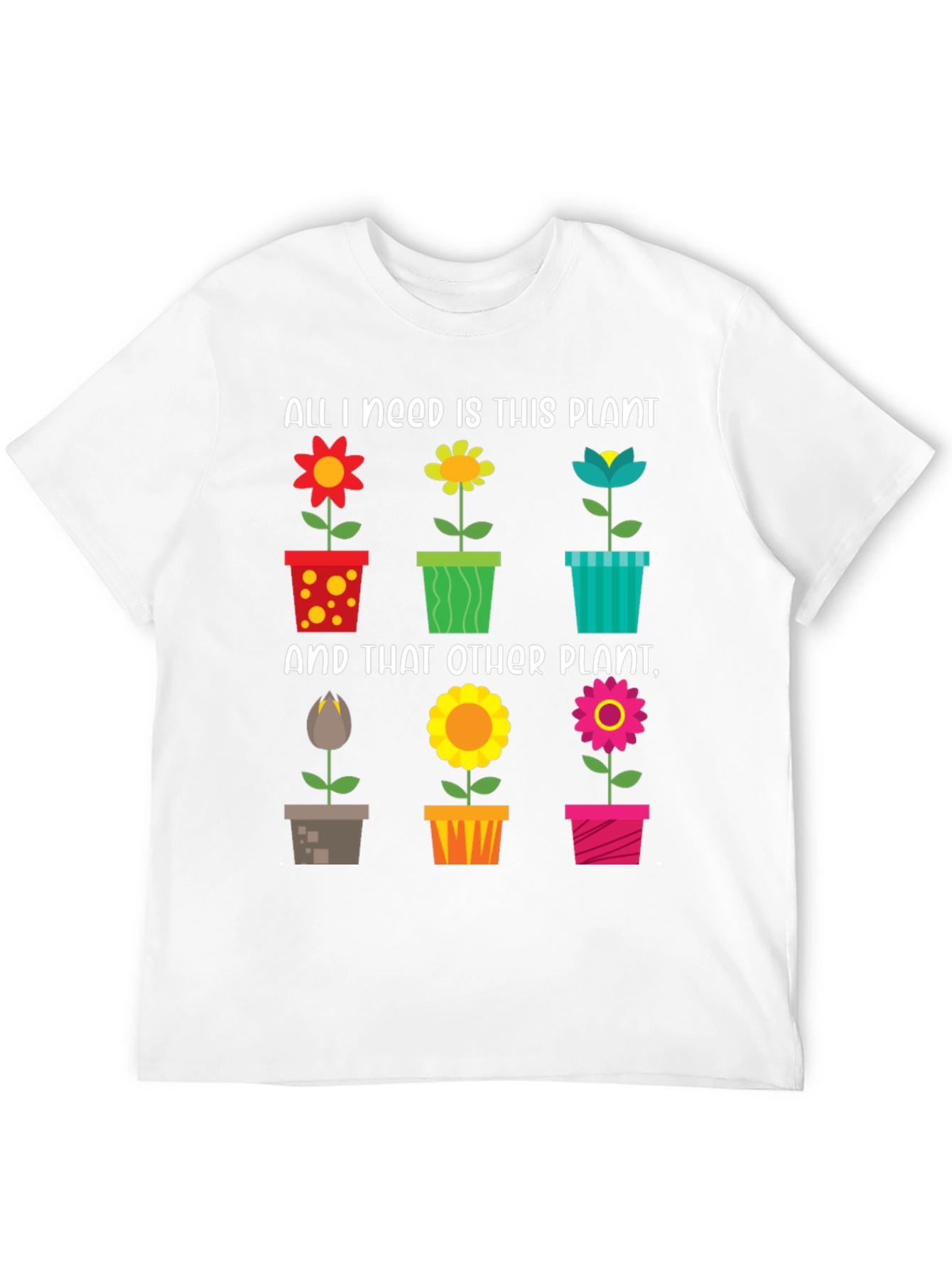 Black Plant Lover T-Shirt - Gardener Gift view 12