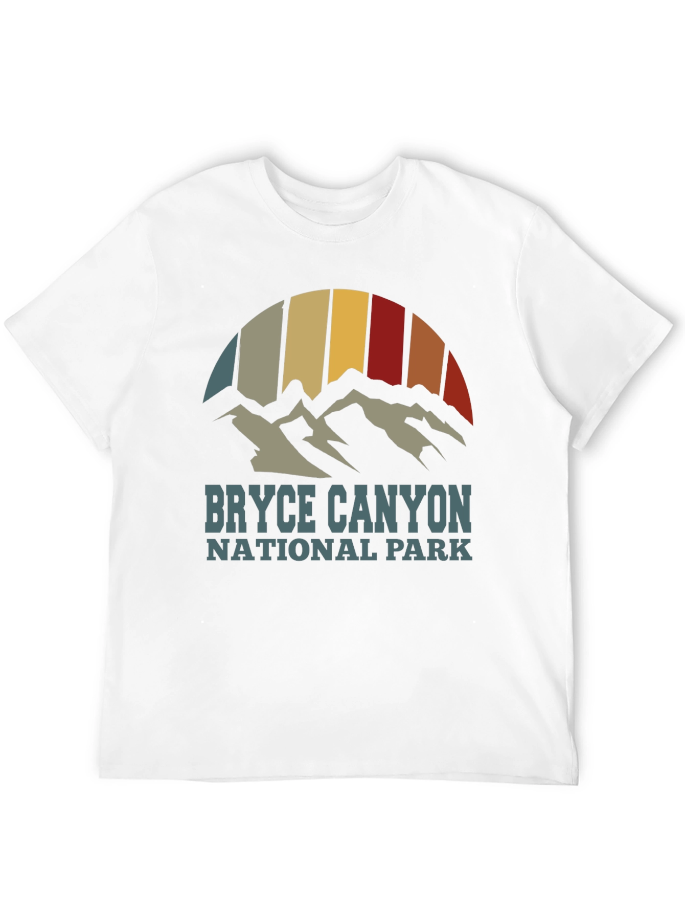 Black Bryce Canyon National Park Graphic T-Shirt view 12