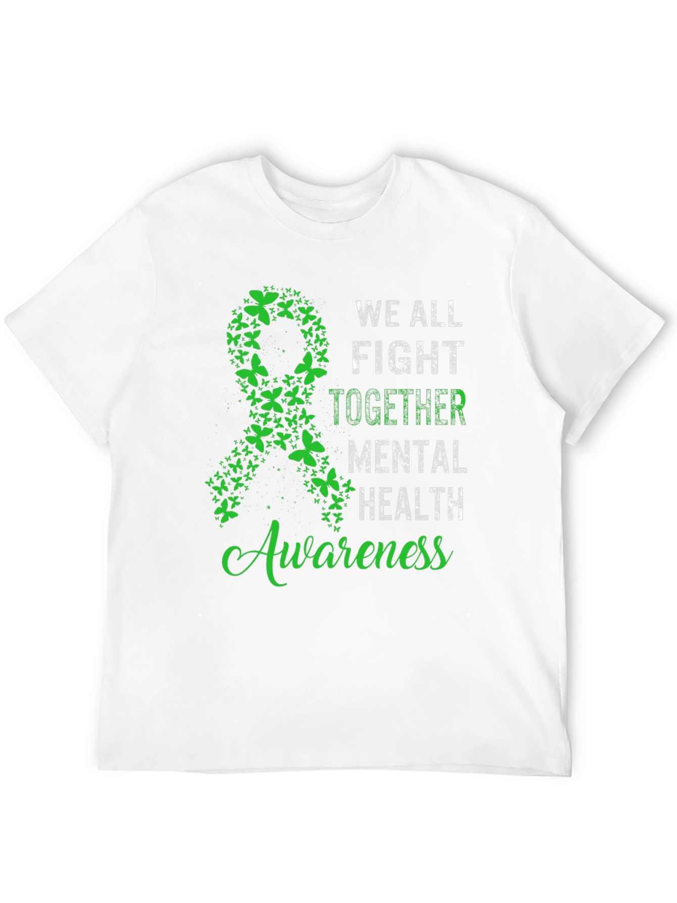 Black Mental Health Awareness T-Shirt view 12