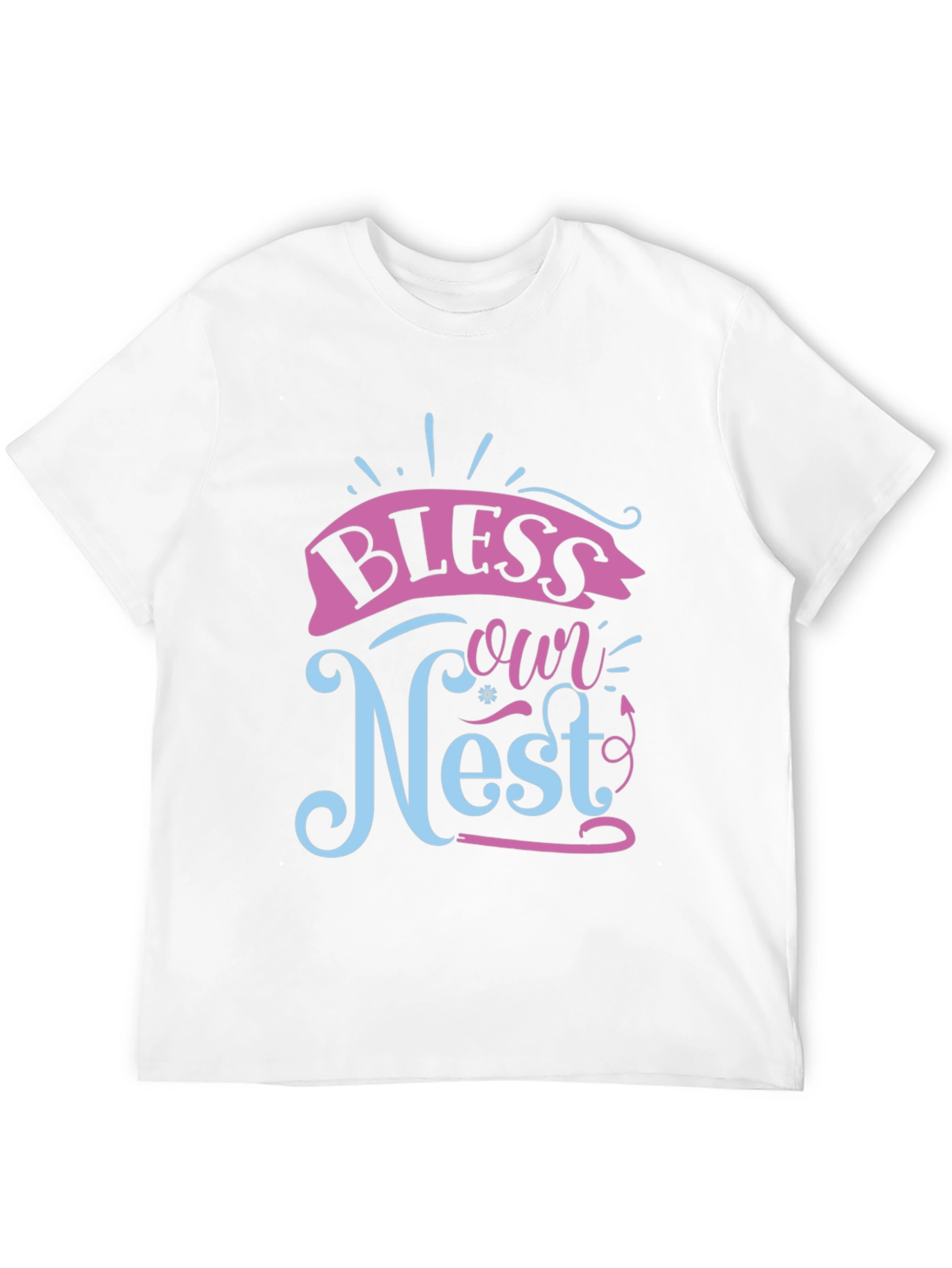 Black Bless Our Nest Graphic Tee view 12