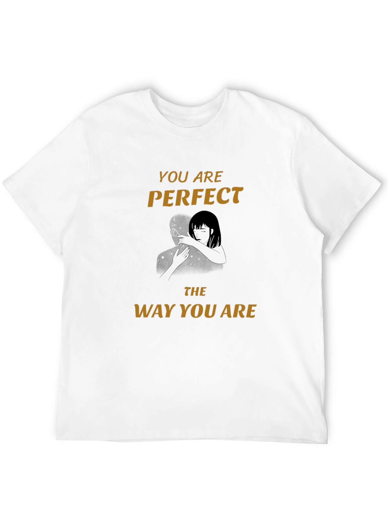 Black Perfect The Way You Are Black Graphic Tee view 12