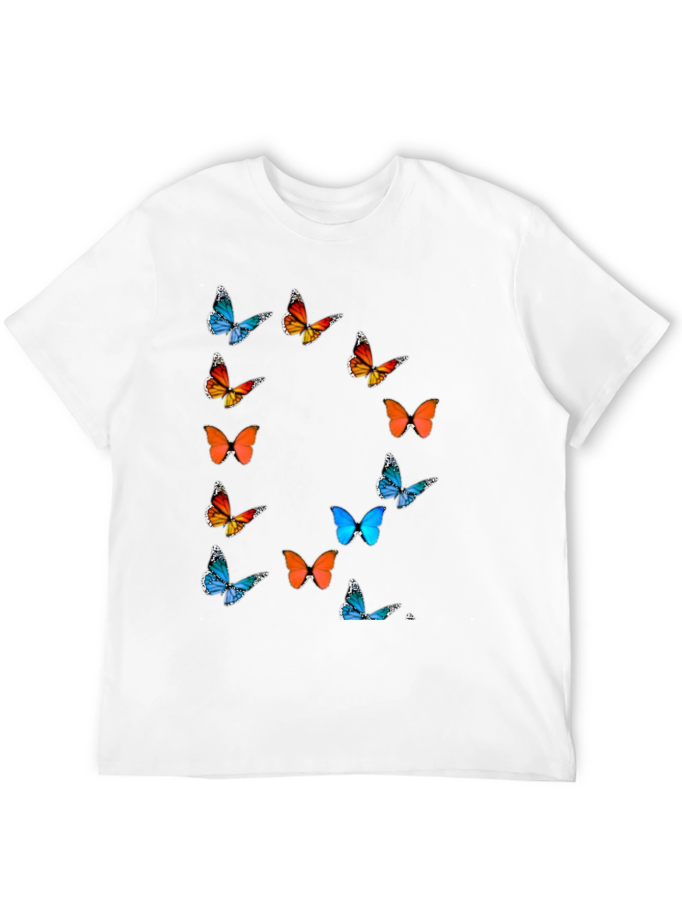 Black Butterfly Graphic T-Shirt - Stylish & Comfortable view 12