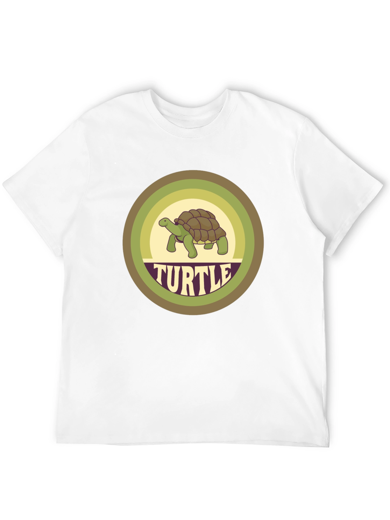 Black Retro Turtle Graphic T-Shirt view 12