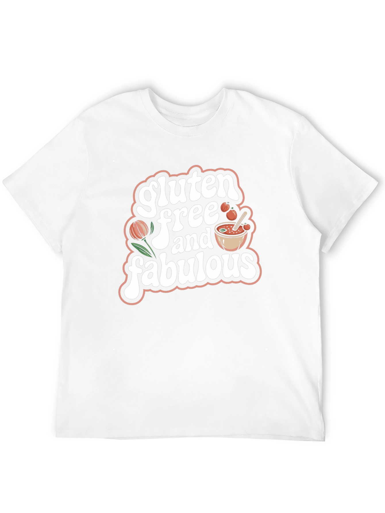 Black Gluten Free & Fabulous Graphic Tee view 12