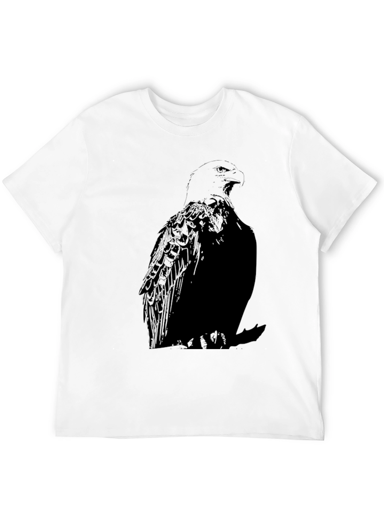 Black Black Eagle Graphic Tee - Men's Style view 12