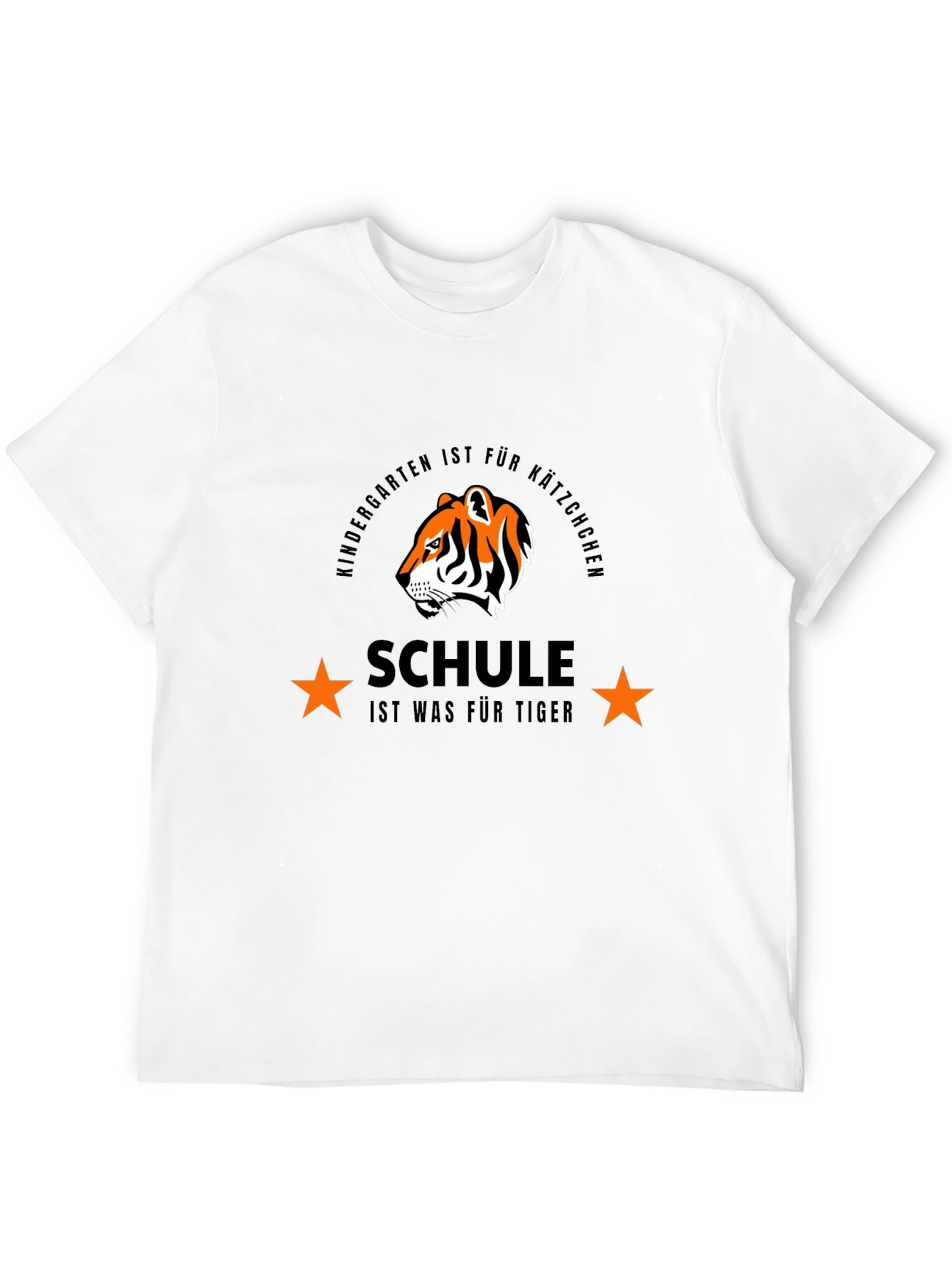 Black Kindergarten Tigers T-Shirt: School Graphic Tee view 12