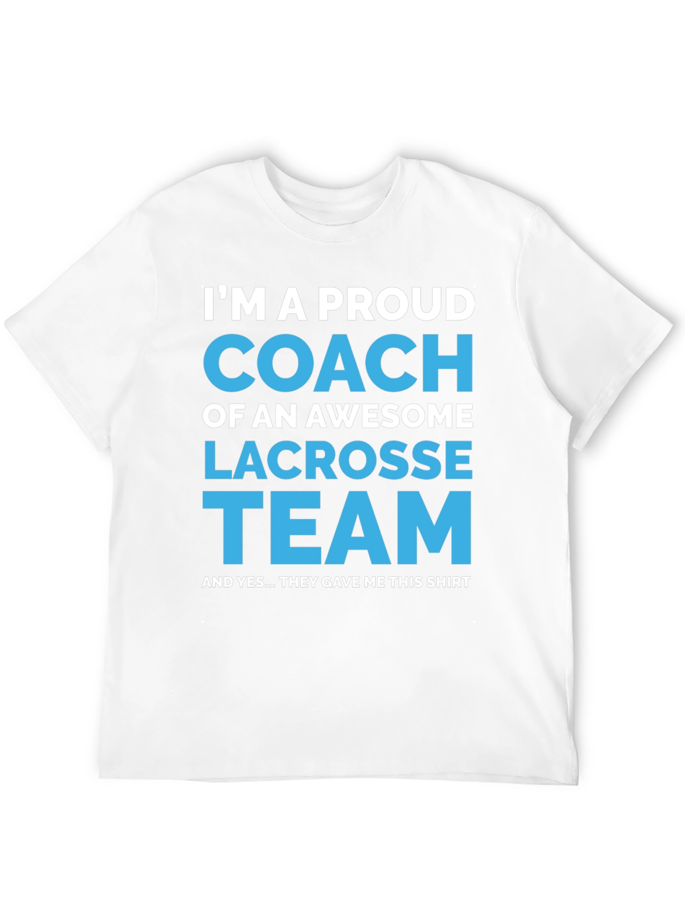 Black Proud Lacrosse Coach T-Shirt - Gift for Coaches view 12