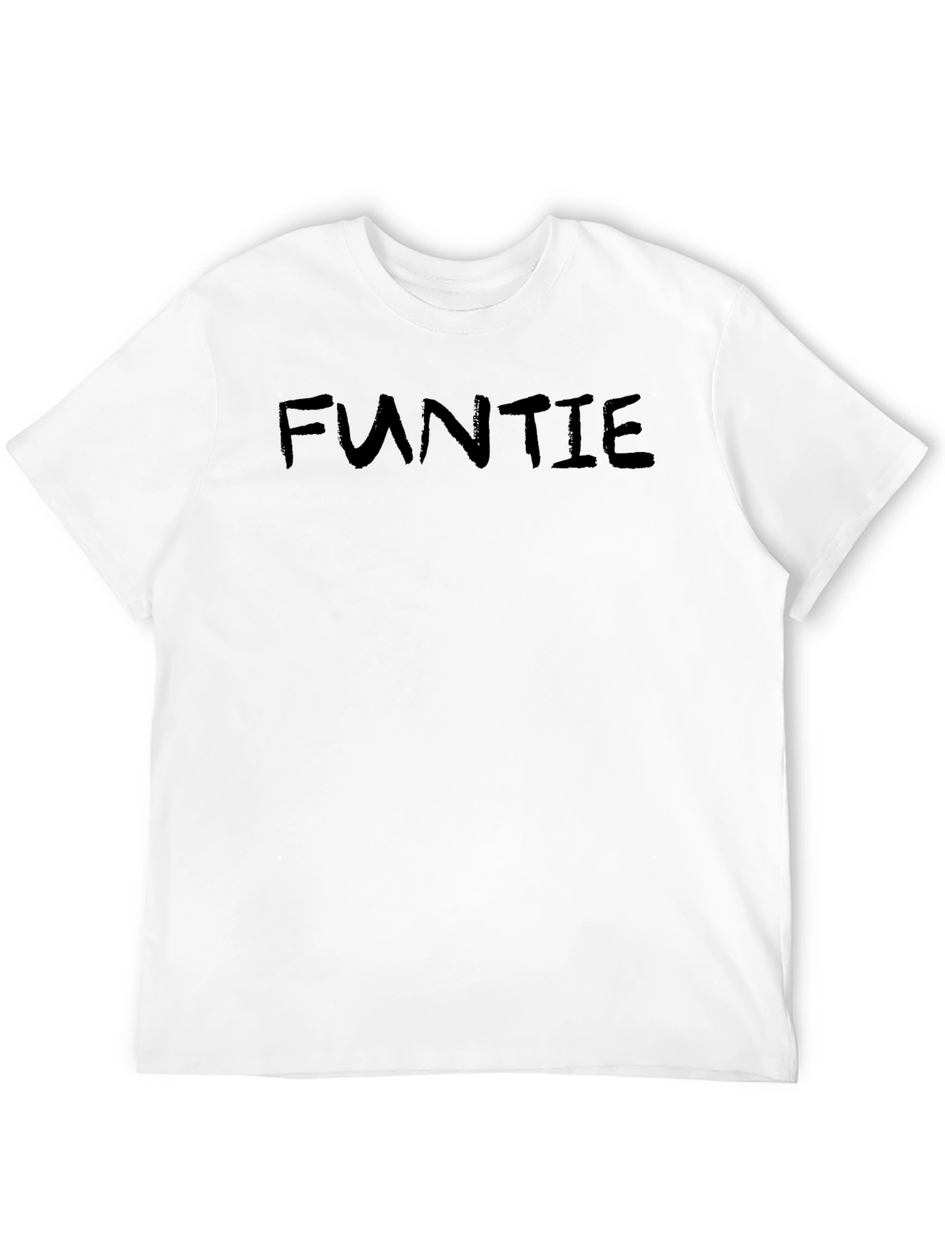 Black FunTIE Black T-Shirt Casual Wear view 12