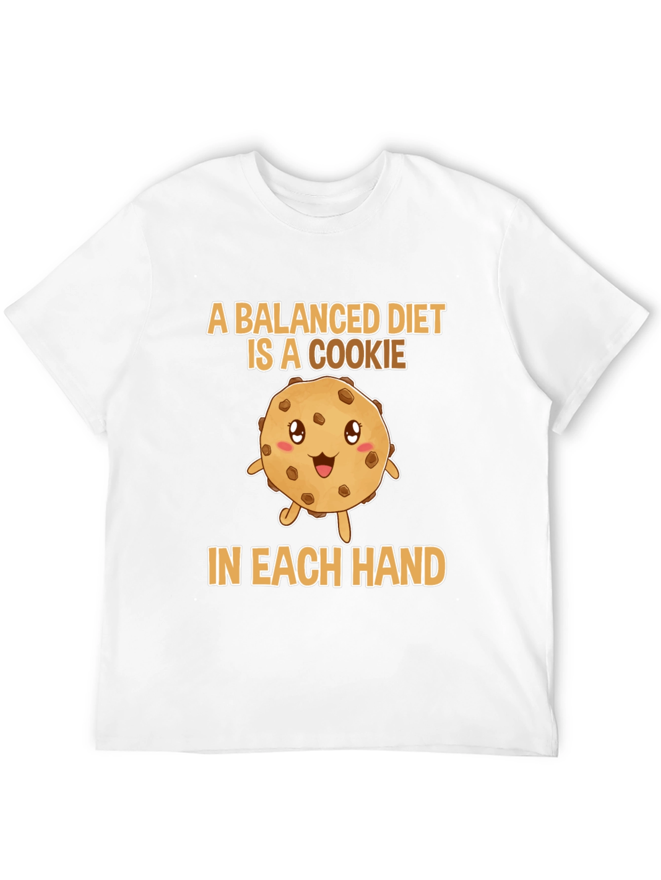 Black Cookie Balanced Diet T-Shirt view 12