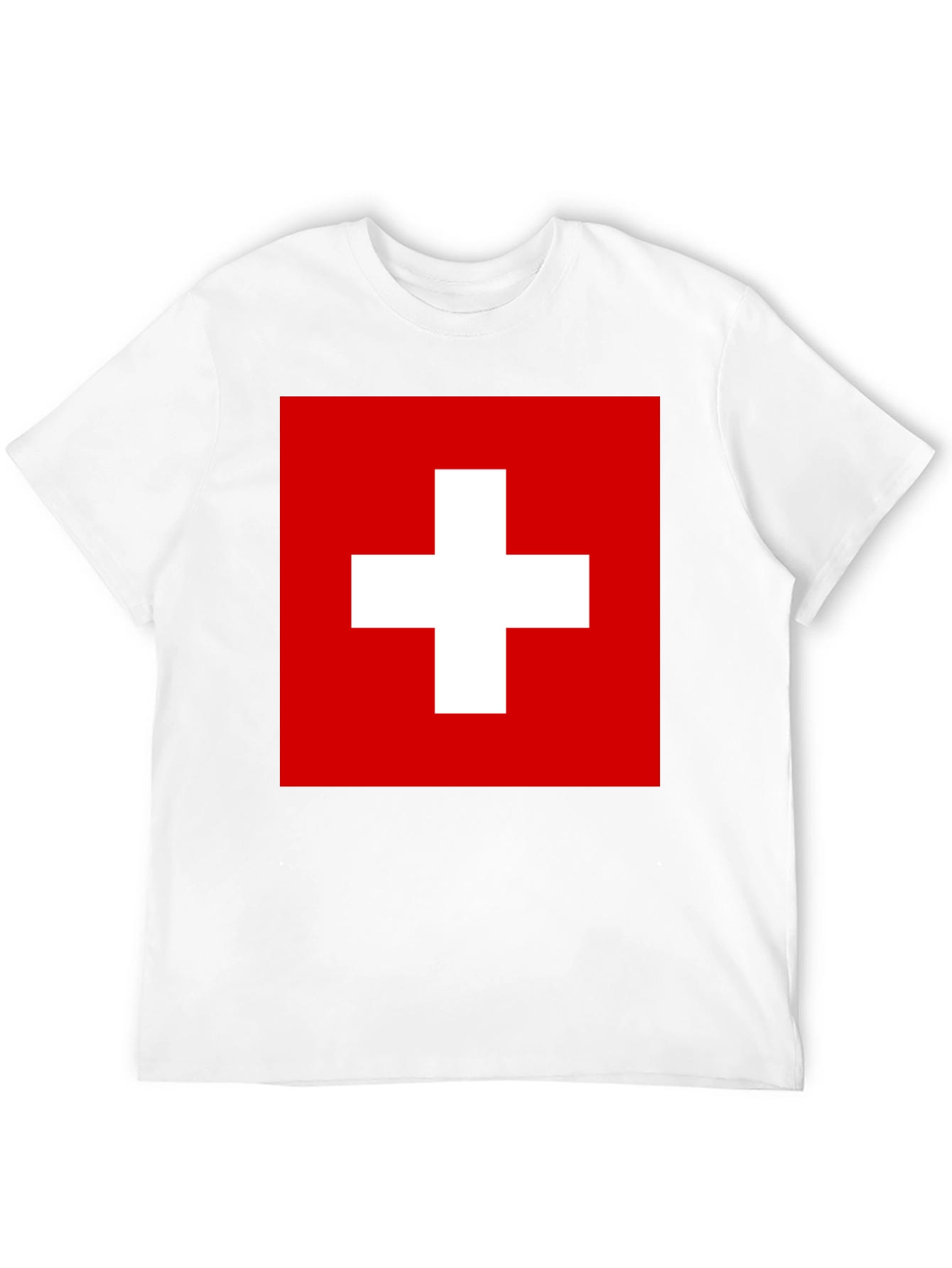 Black Switzerland Flag T-Shirt view 12