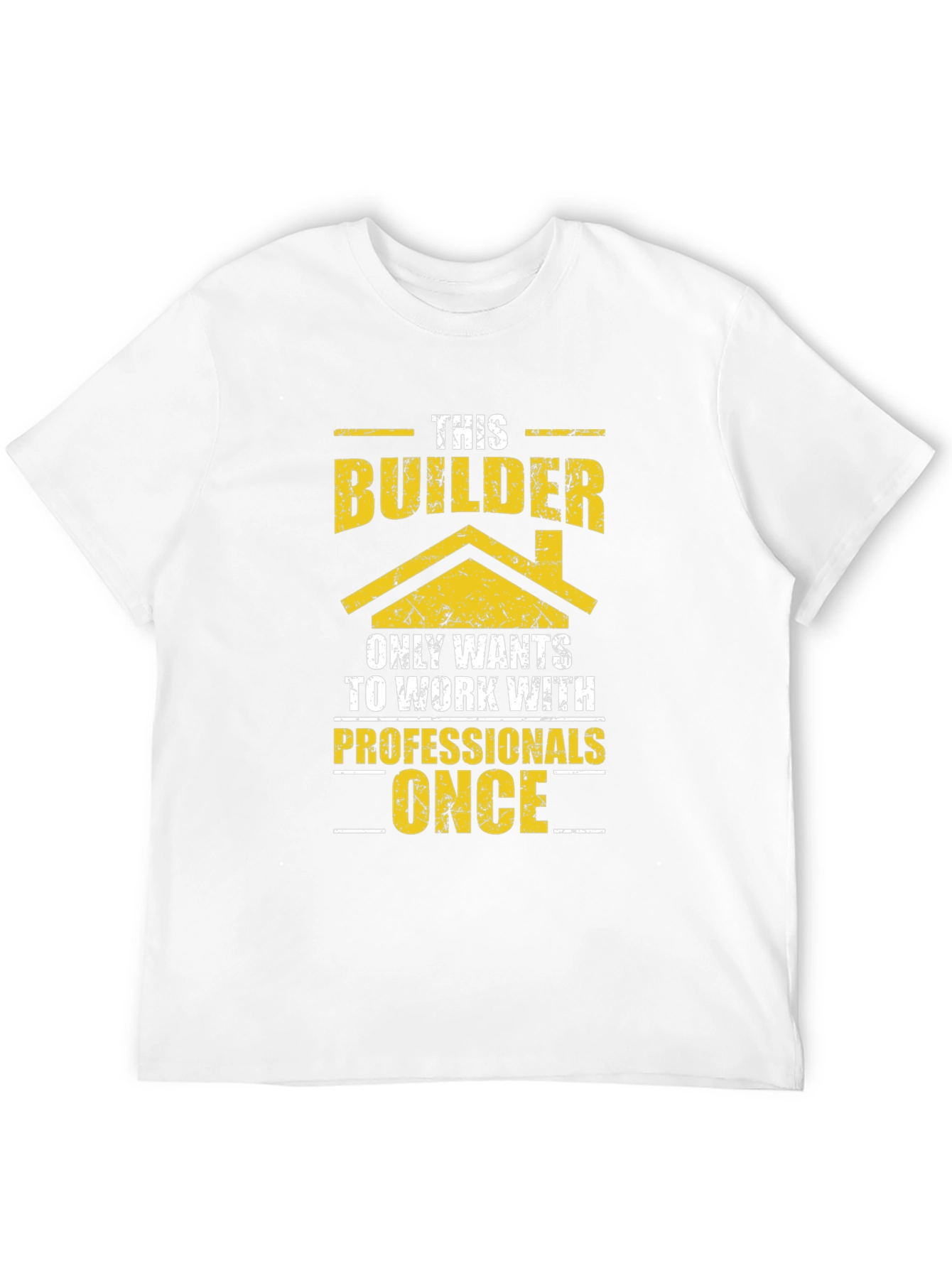 Black Builder Graphic T-Shirt Funny Construction Tee view 12