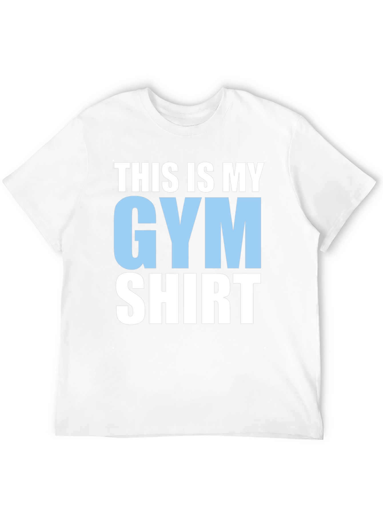 Black Gym Shirt: This Is My Gym Shirt view 12