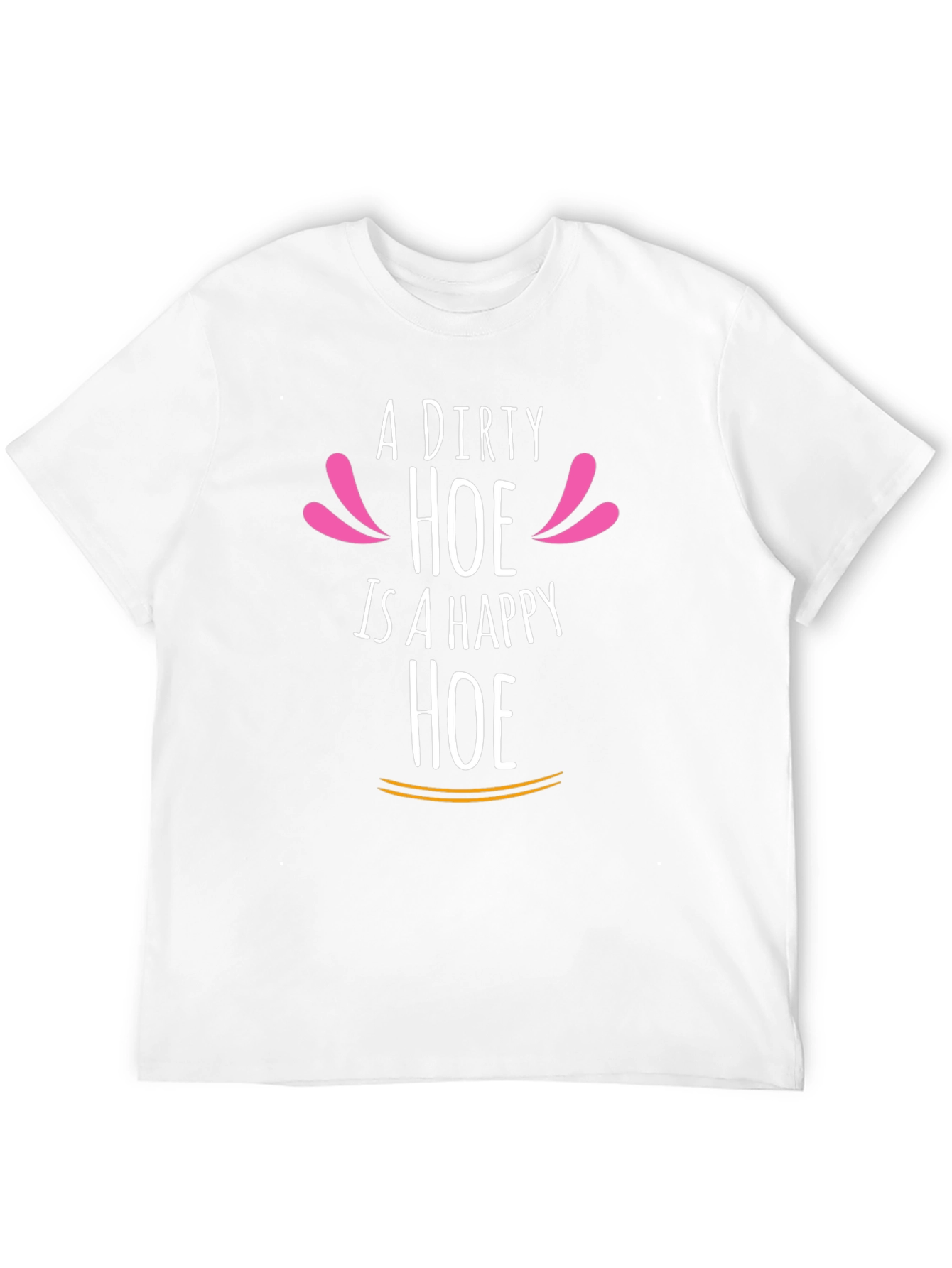 Black Funny A Dirty HOE Is A Happy HOE Graphic T-Shirt view 12