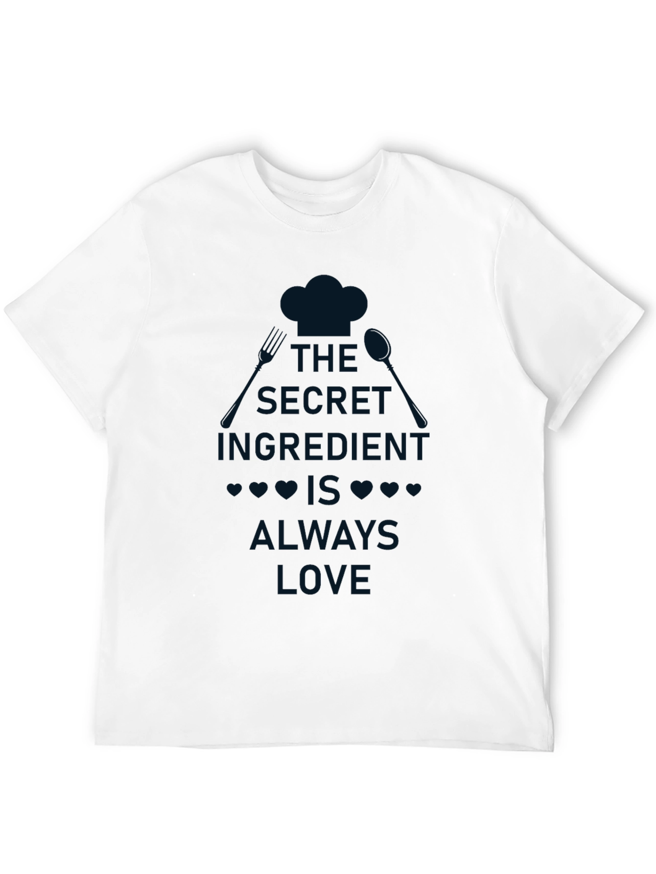 Black Secret Ingredient Love T-Shirt view 12