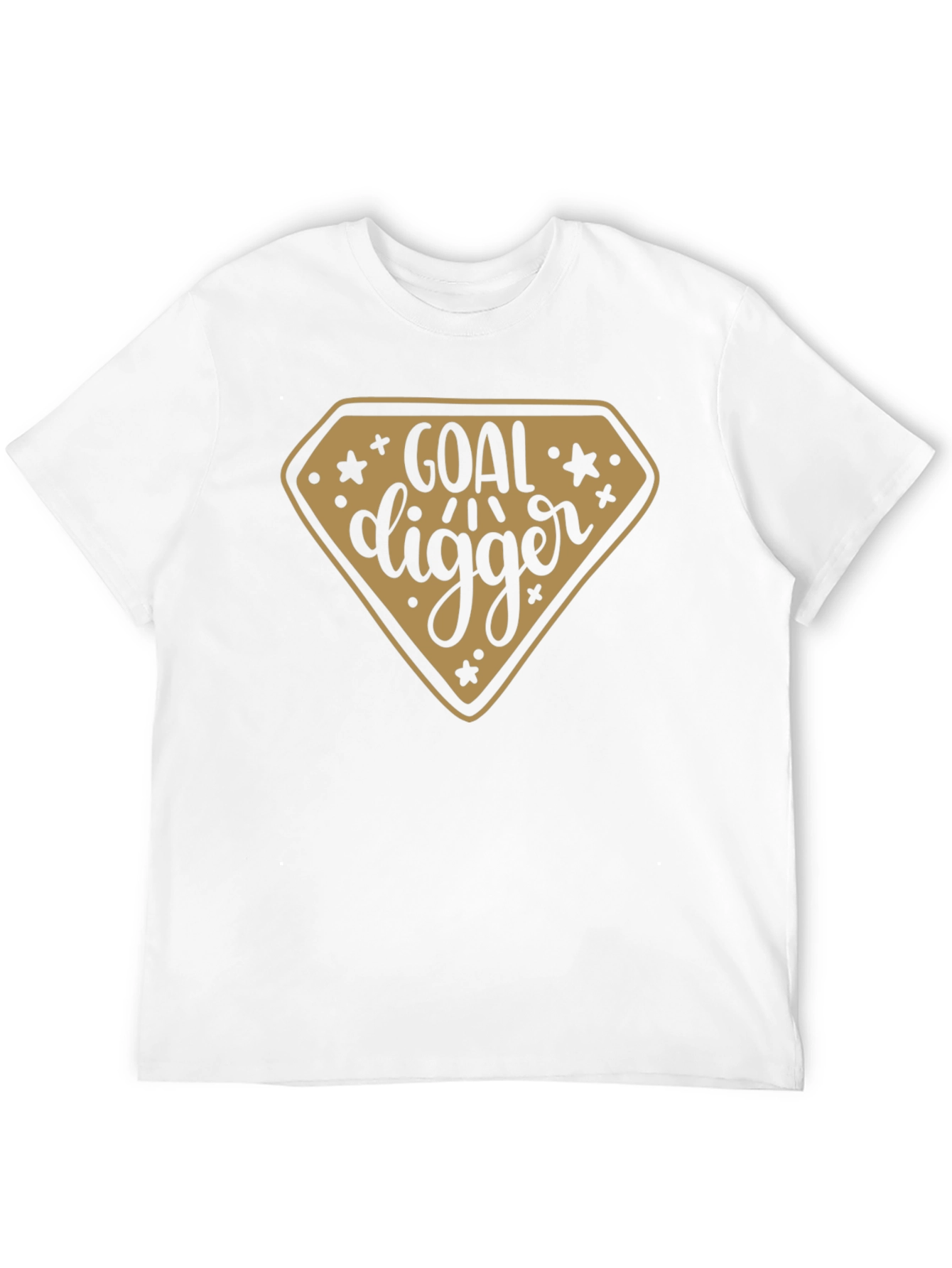 Black Goal Digger Graphic T-Shirt - Black view 12