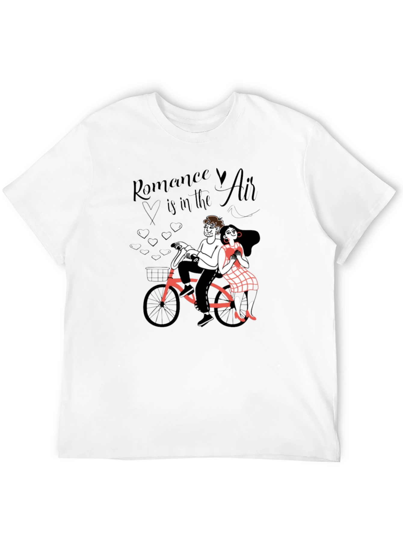 Black Romance in the Air Graphic Tee view 12