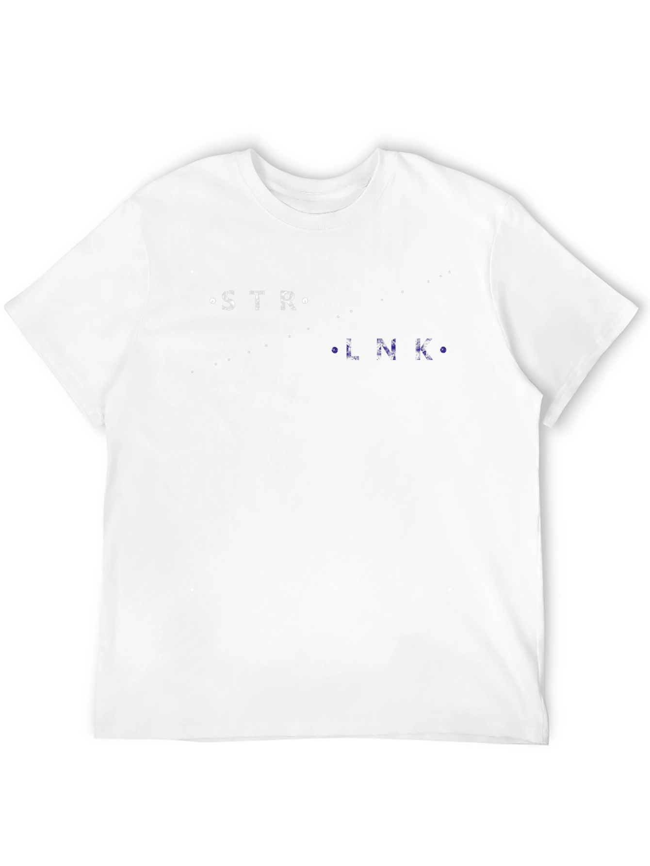 Black Strong Link Constellation Graphic Tee - Soft Cotton view 12