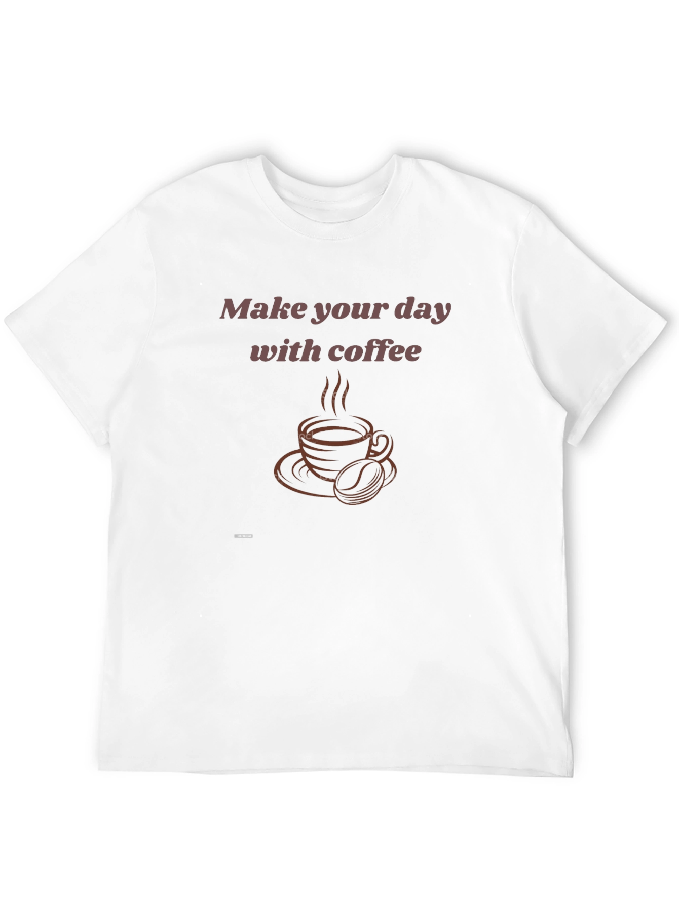 Black Coffee Lover T-Shirt - Make Your Day view 12