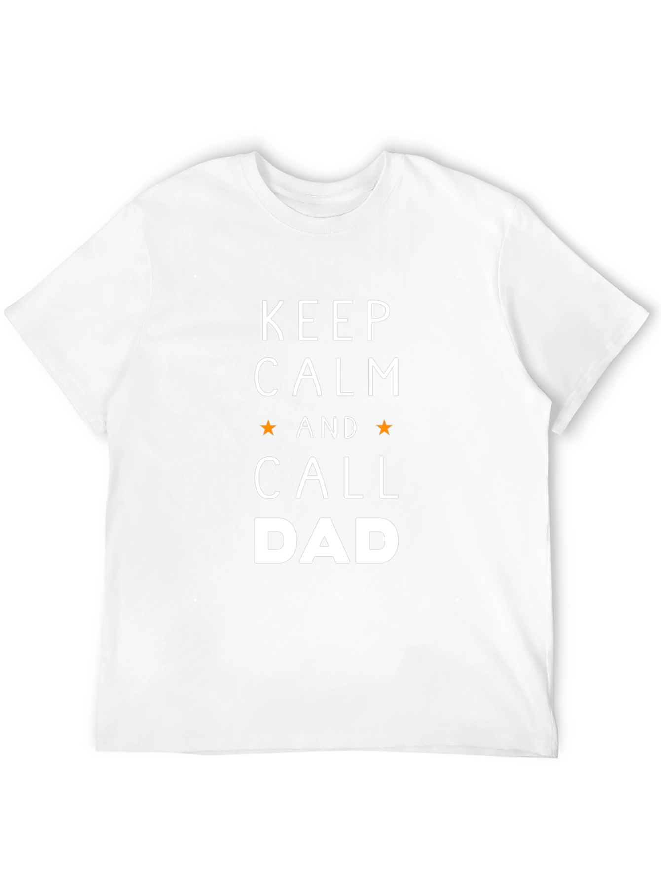 Black Keep Calm and Call Dad T-Shirt view 12