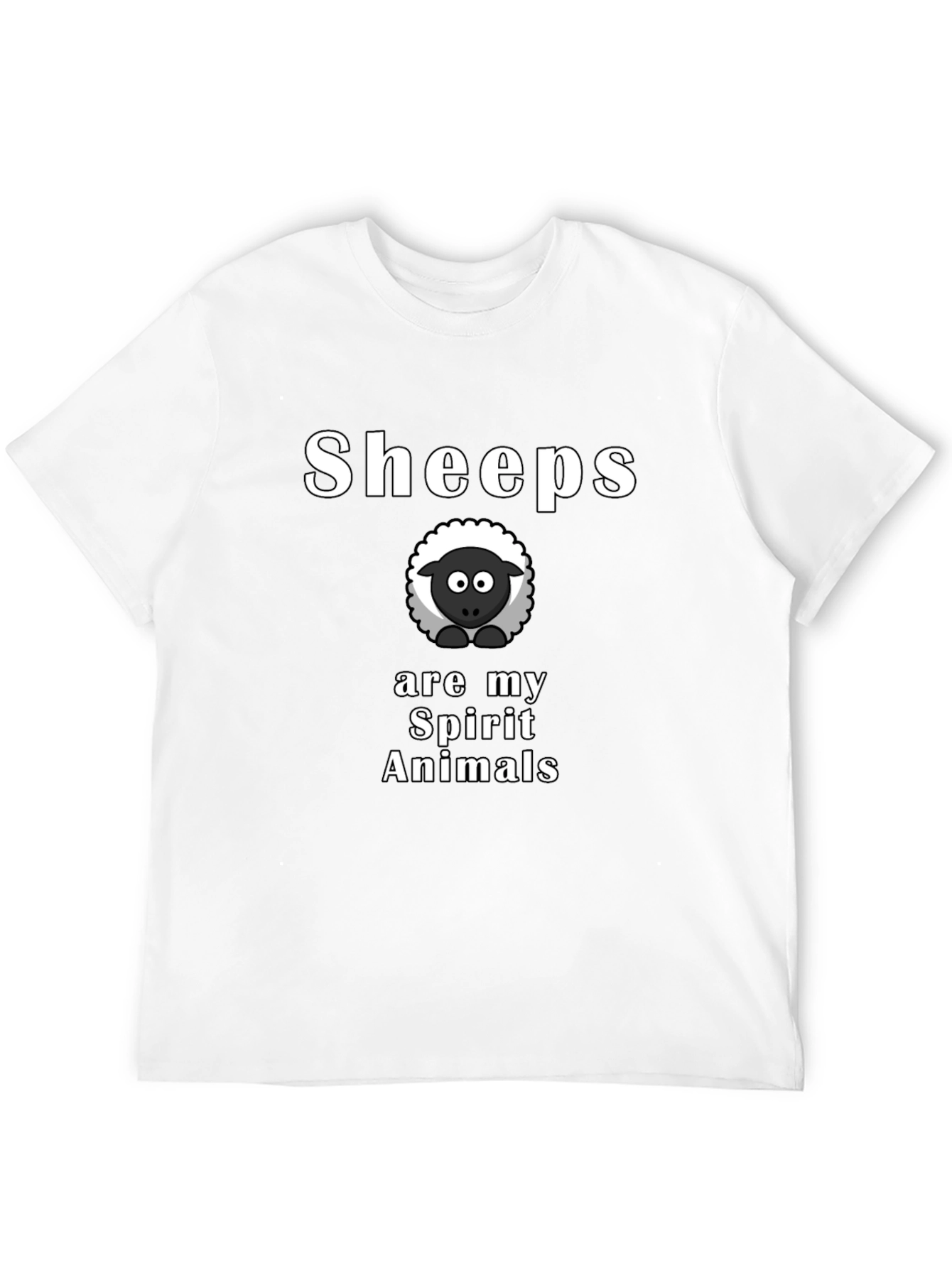 Black Sheep Spirit Animal Graphic Tee view 12