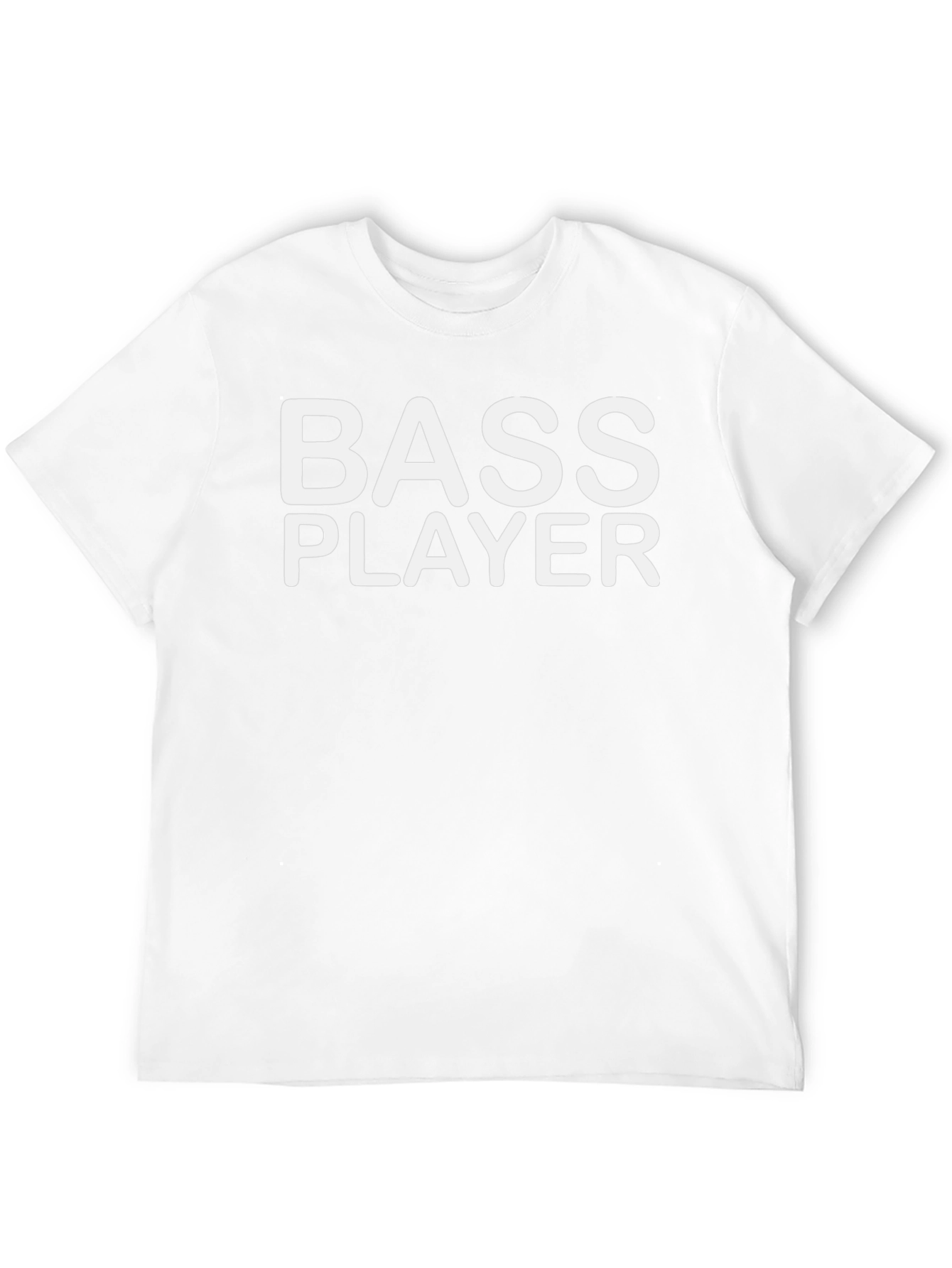 Black Bass Player T-Shirt - Musician Graphic Tee view 12
