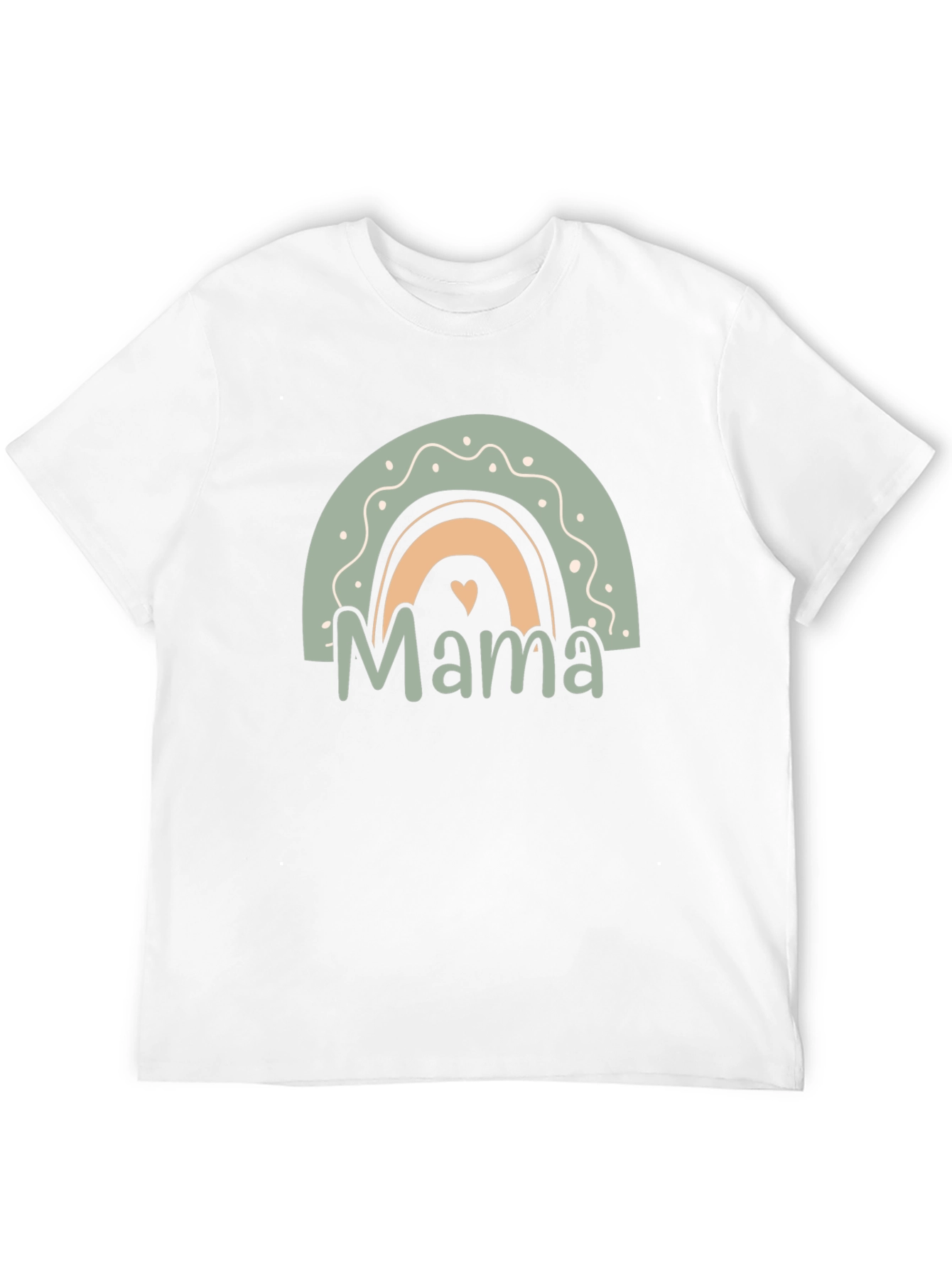 Black Mama Rainbow Graphic Tee - Black Cotton Blend view 12
