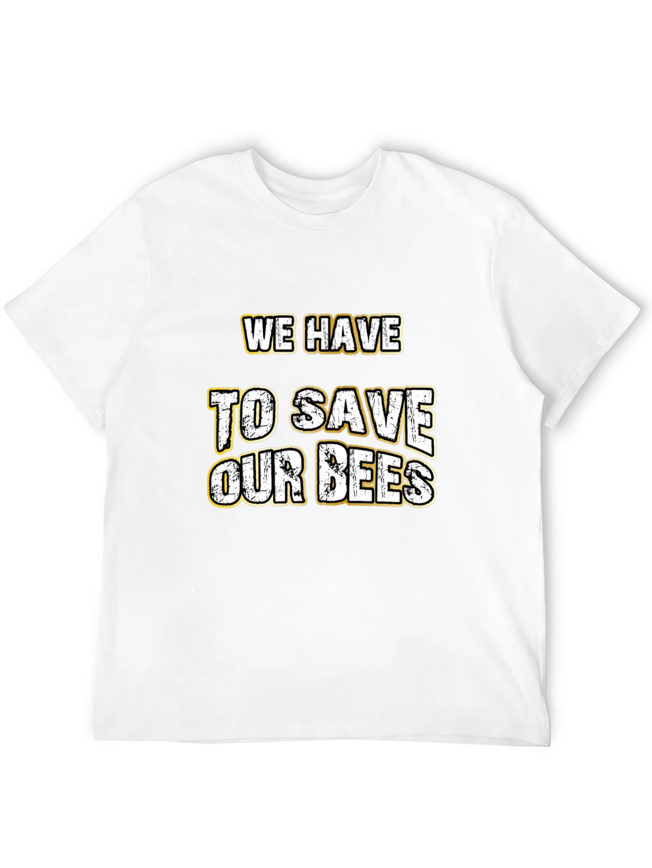 Black Save Our Bees Graphic Tee view 12