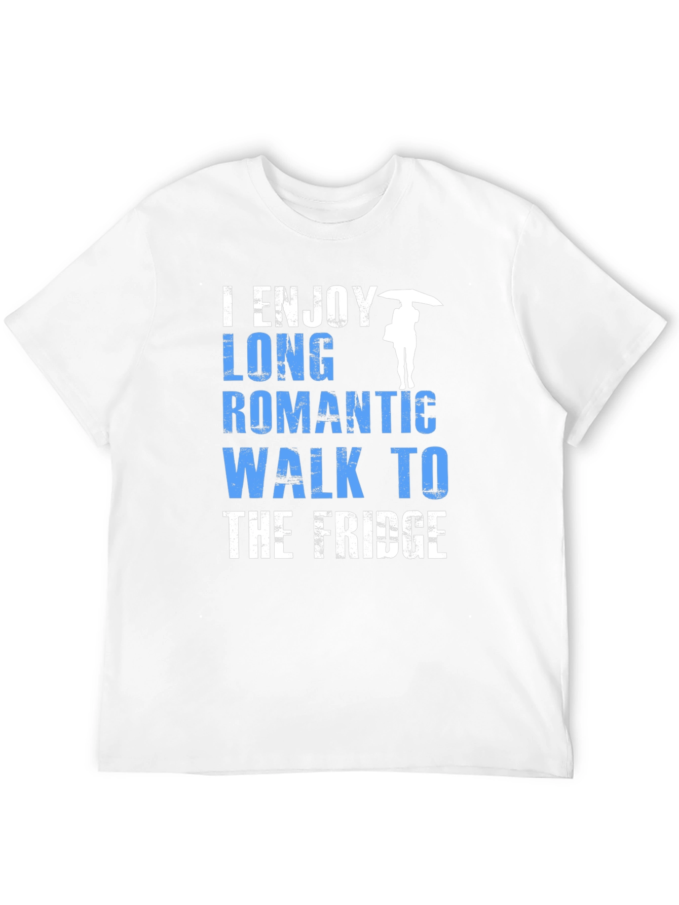 Black Humorous "Fridge Walk" Graphic Tee view 12