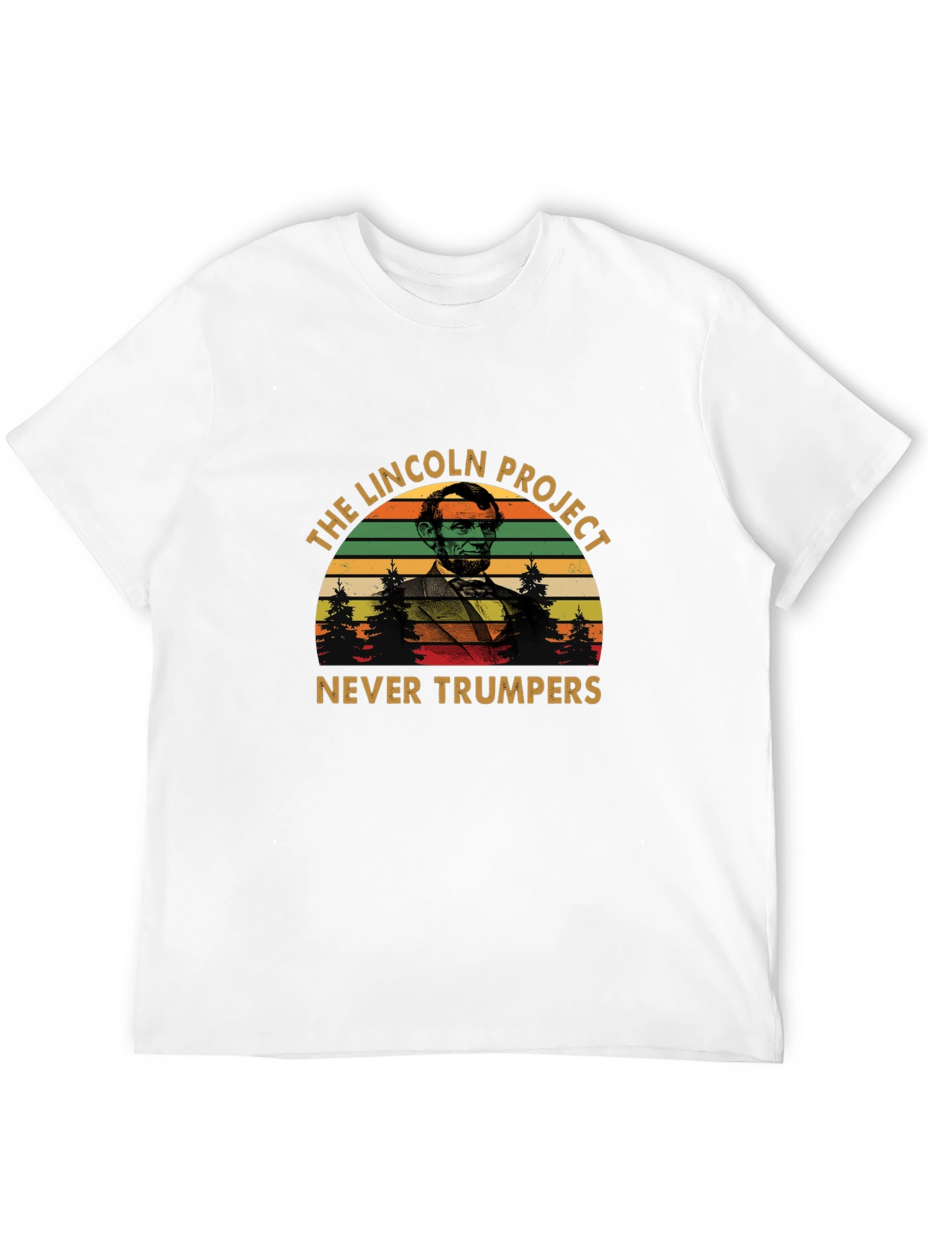 Black The Lincoln Project Never Trumpers T-Shirt view 12