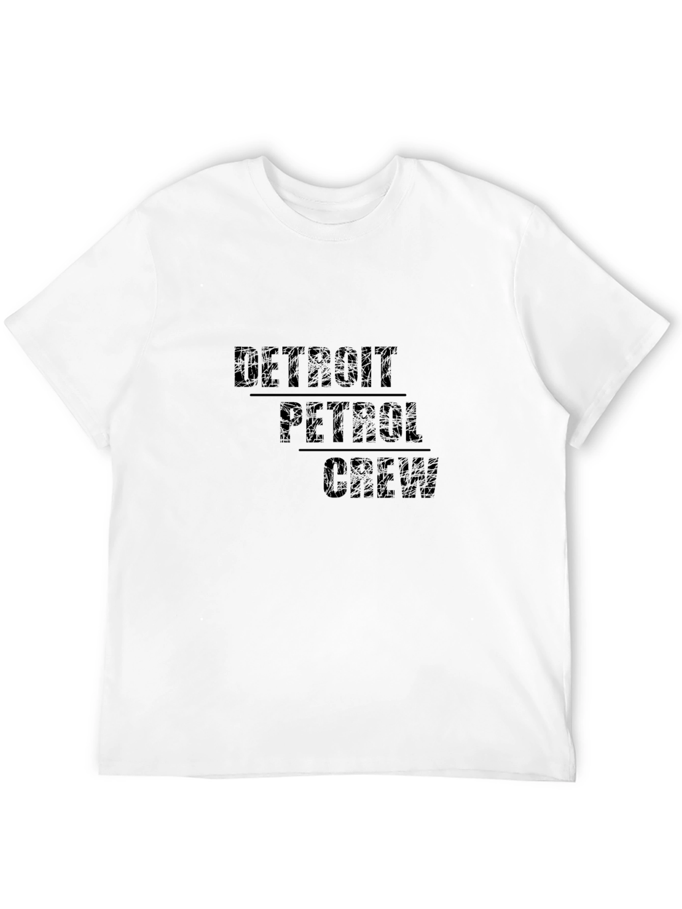 Black Detroit Petrol Crew Black T-Shirt view 12