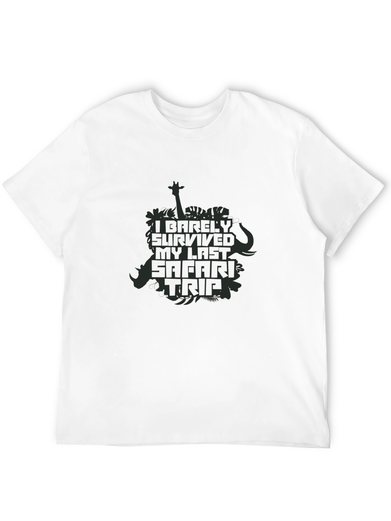 Black Safari Trip Survivor T-Shirt view 12